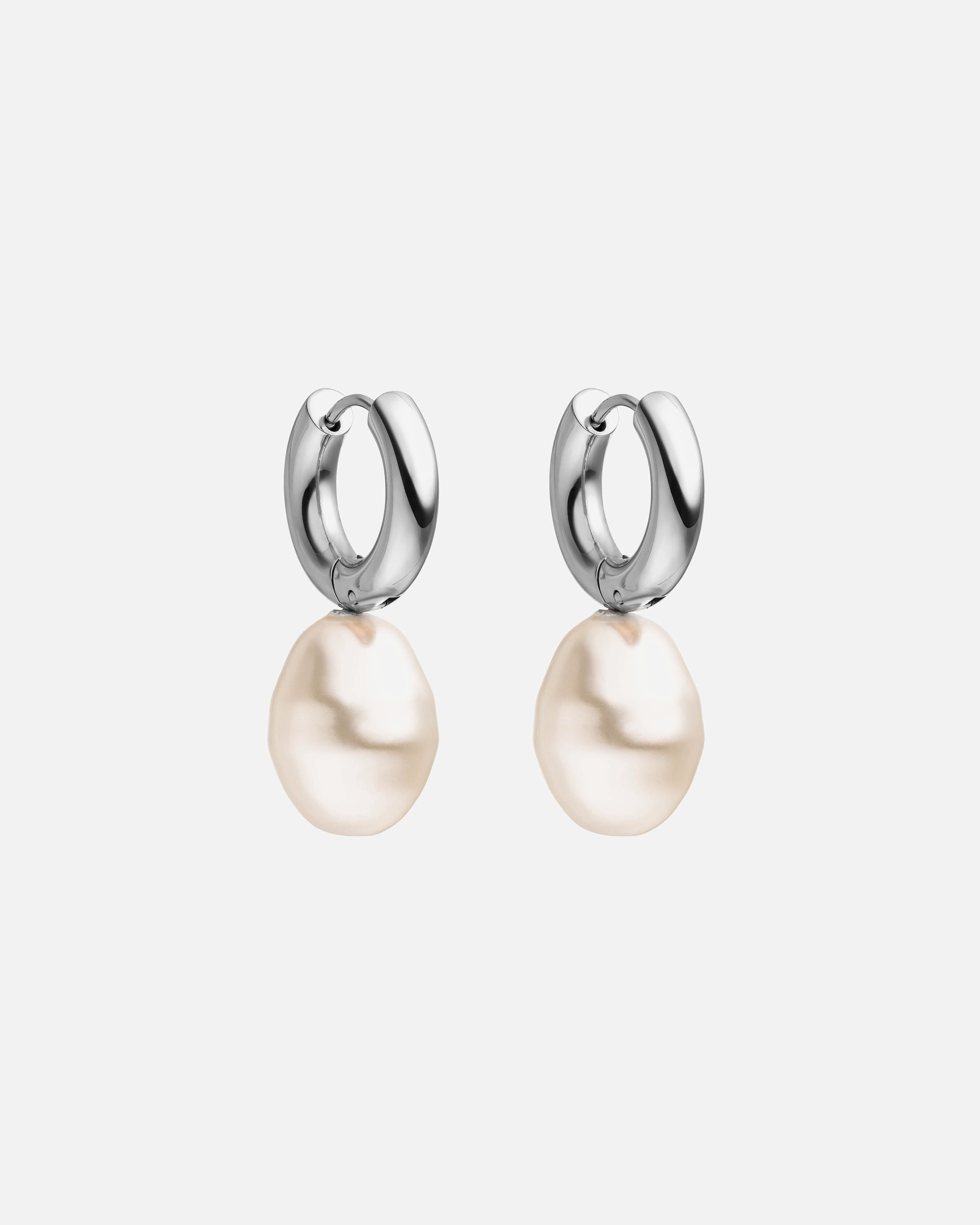 Boucle d'oreilles for FemmePureleiSeaside Boucles d'oreilles 100% acier inoxydableArgent