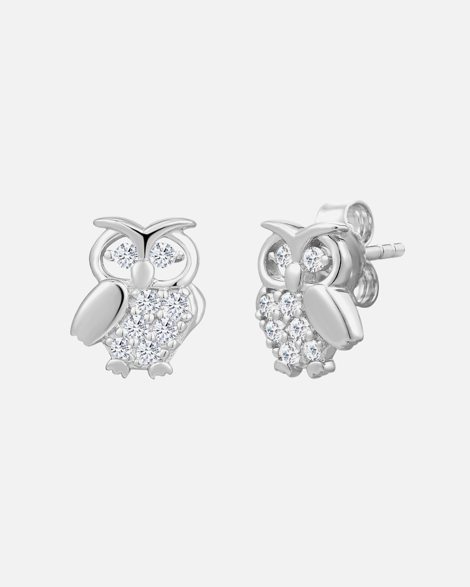 Boucle d'oreilles for FemmeBoucles d´oreilles Chouette en Argent sterling en Argent9,9 mm