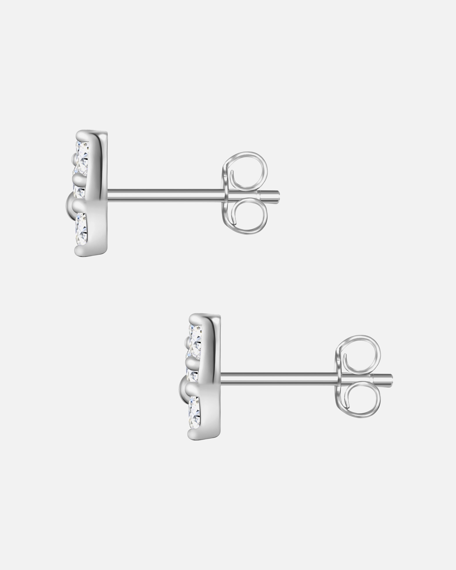 Boucle d'oreilles for FemmeGlanzstücke MünchenBoucles d'oreilles Papillon en Argent Sterling en argent avec Zirconium7,7 mm