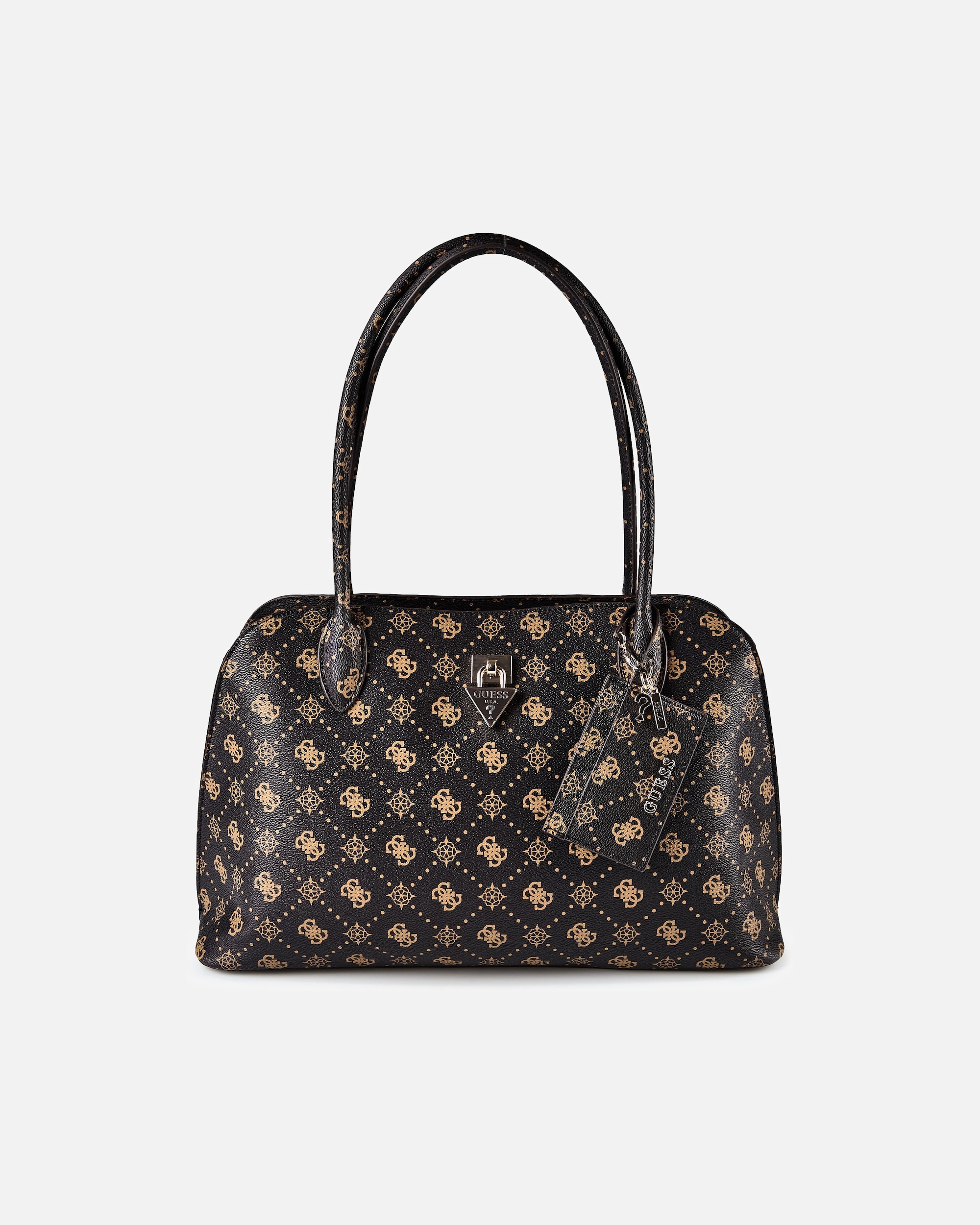 Sac for FemmeGUESSPatsie Sac fourre-toutespresso logo