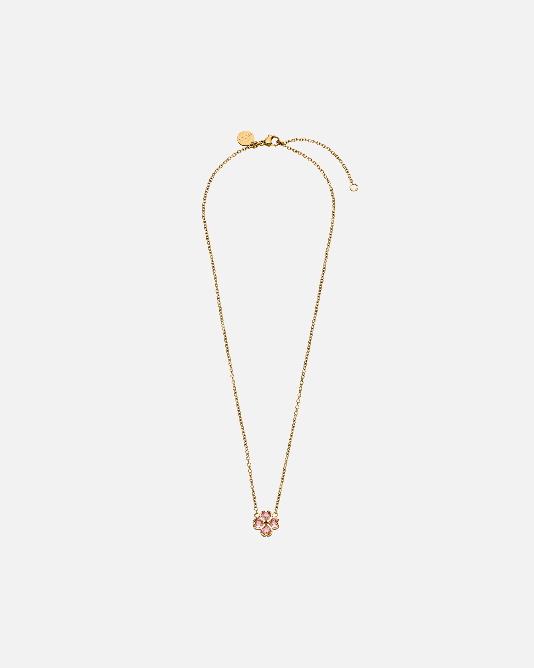 Collier for UnisexePureleiCuore Rosé Chaîne 100% acier inoxydableOr