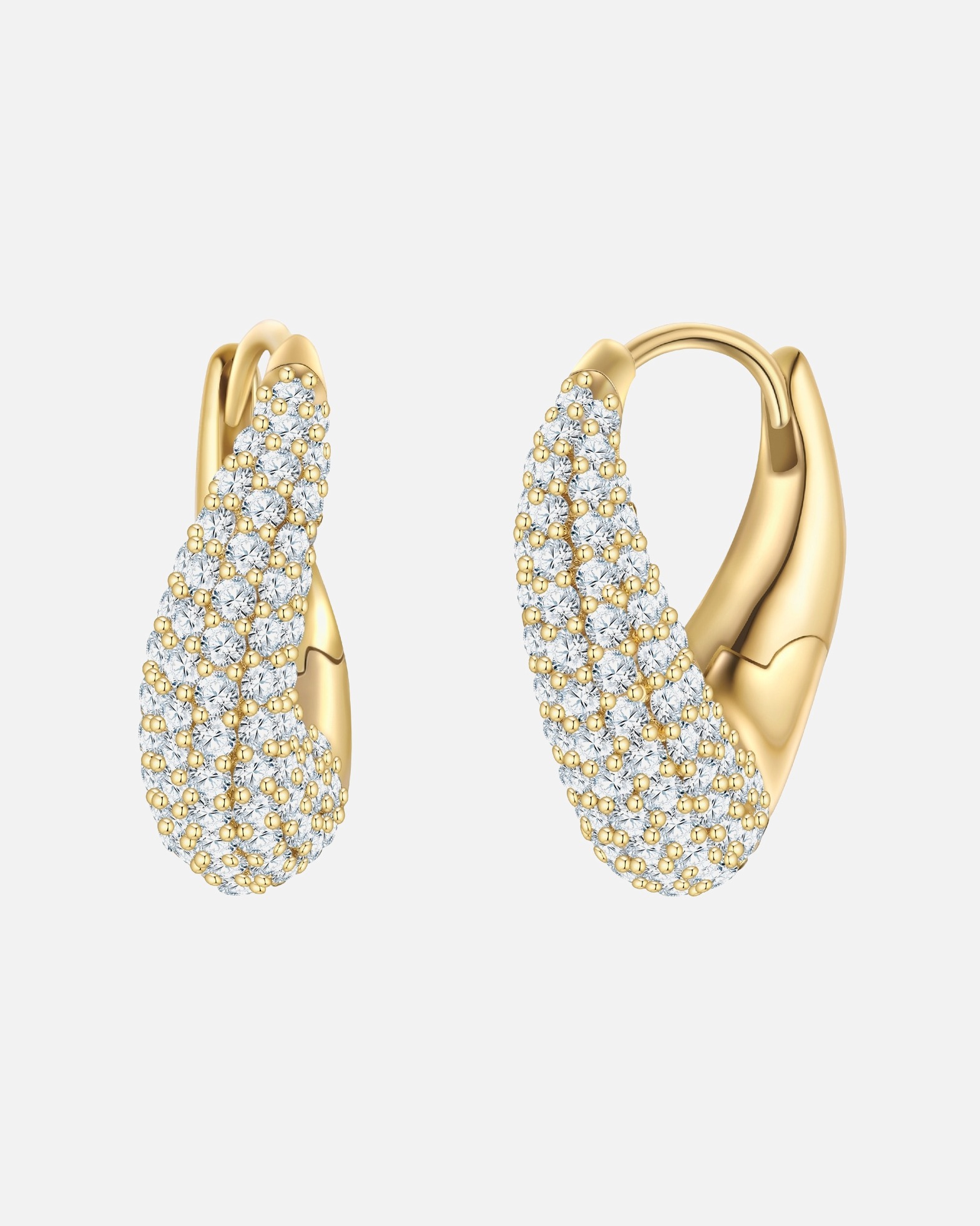 Créoles for FemmeBoucles d´oreilles en Argent sterling en Or jaune16,4 mm