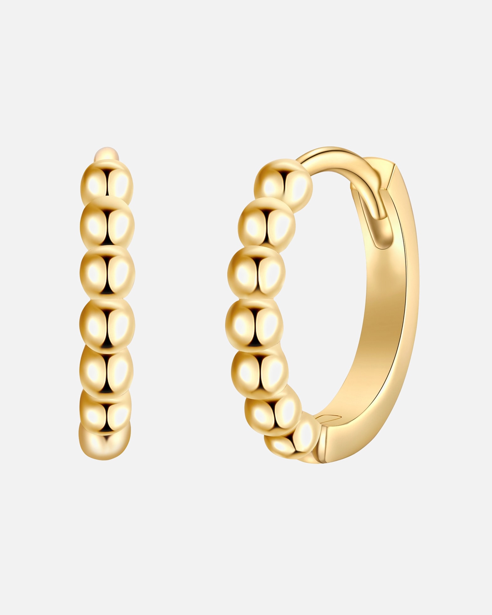 Créoles for FemmeBoucles d´oreilles en Argent sterling en Or jaune12,5 mm