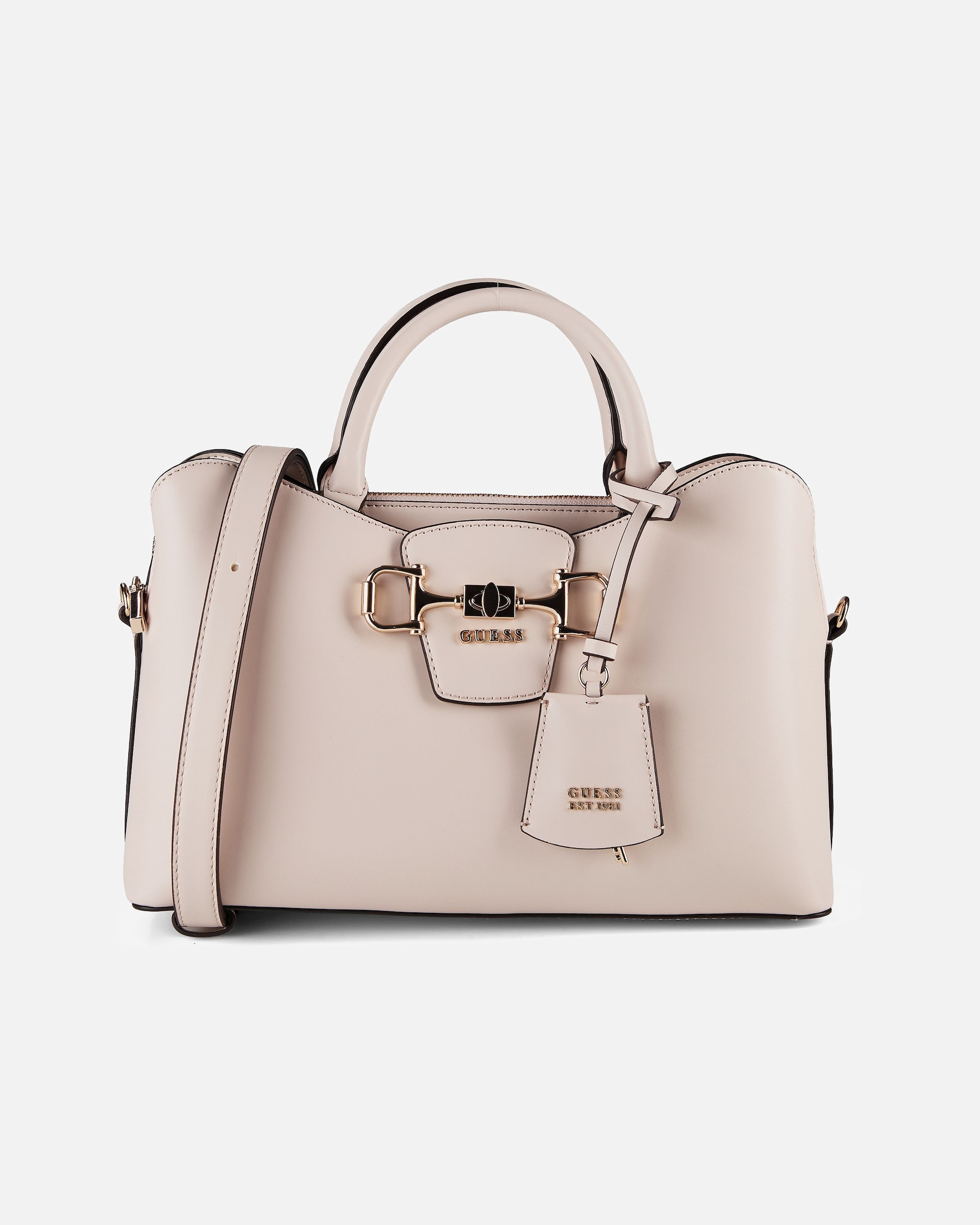 Tasche für Weiblich Guess Janie Henkeltasche stone