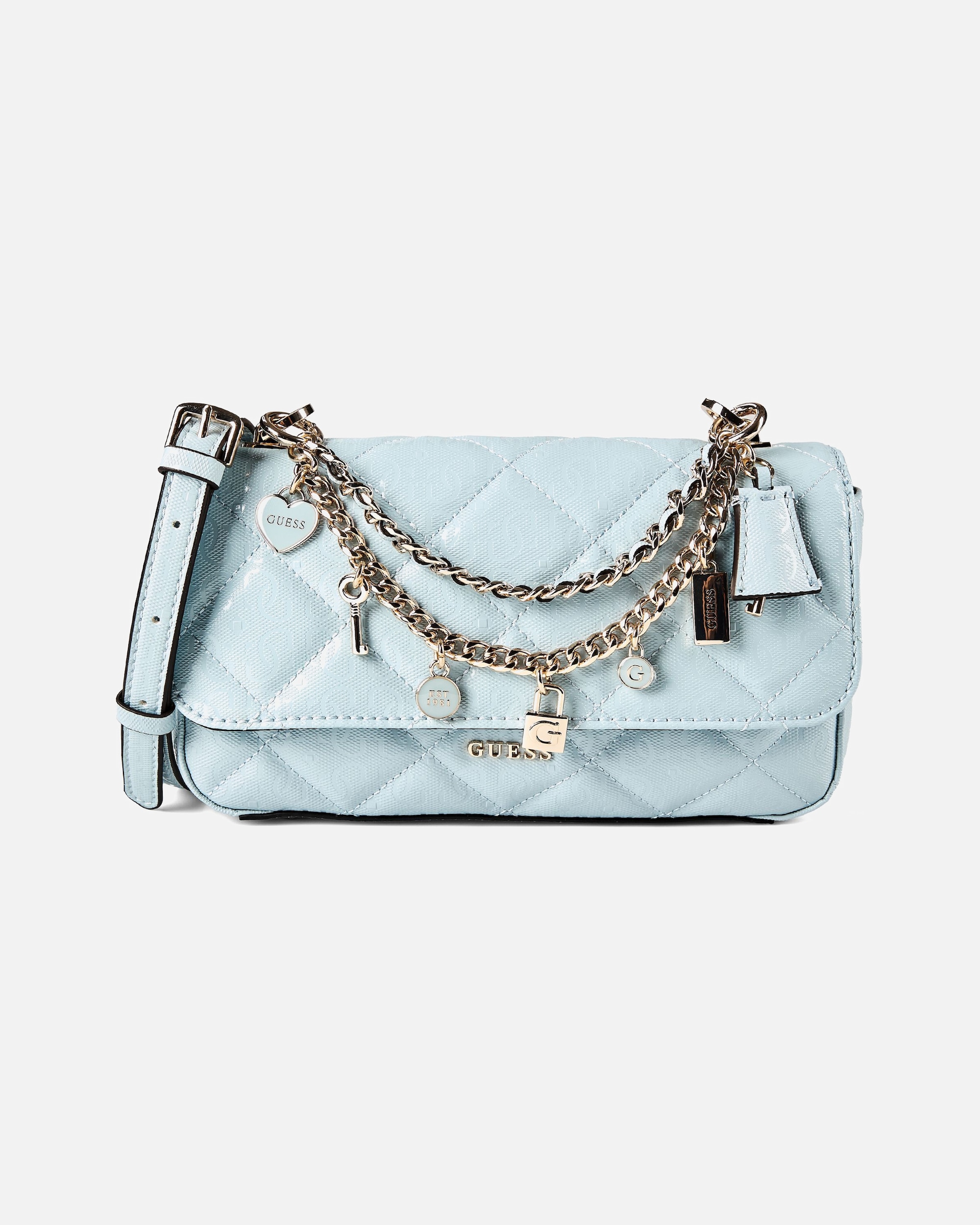 Sac for FemmeGUESSLibby Sac à main porté épauleaqua