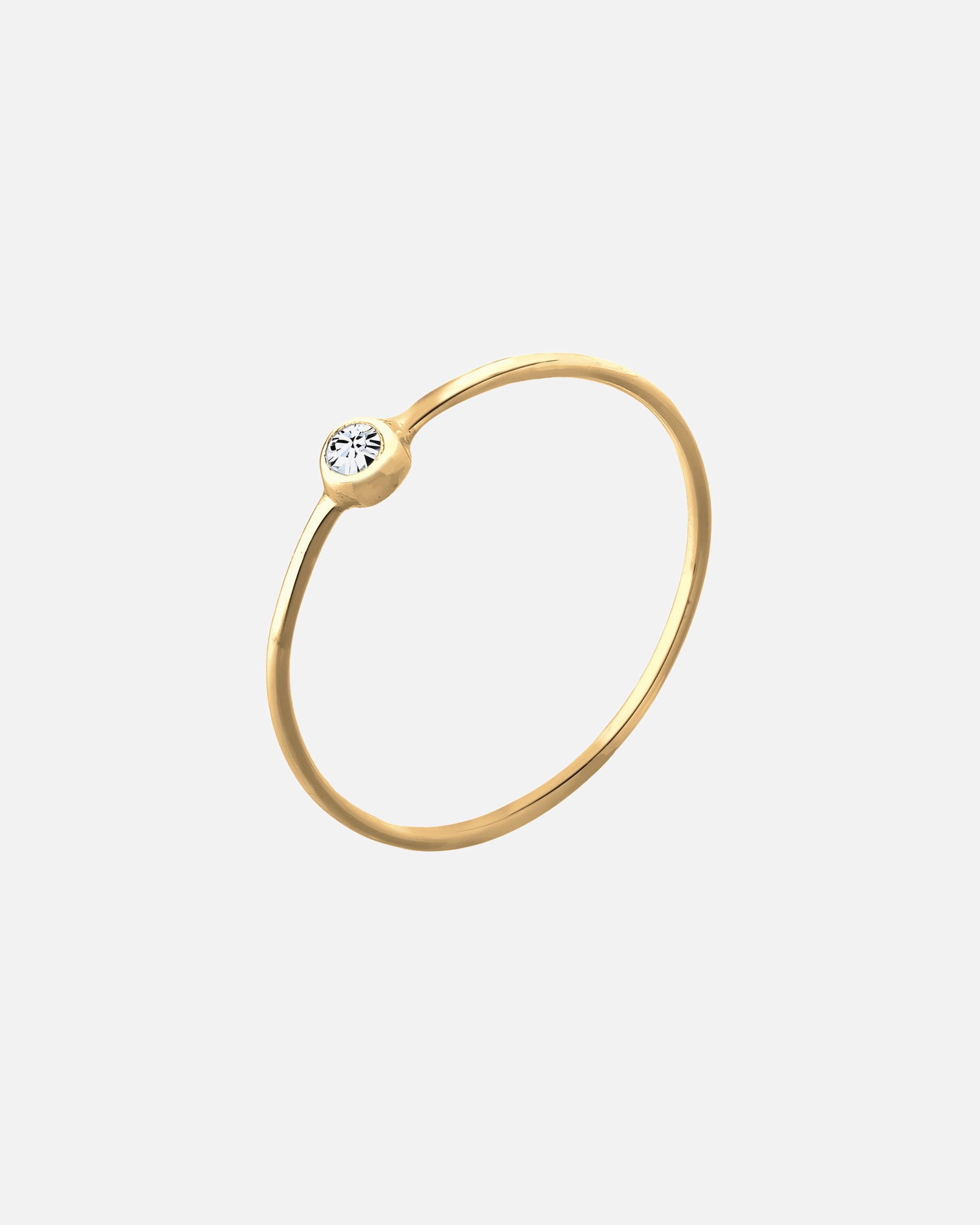 Bague for FemmeElliFemmes Solitaire avec Cristal en Argent Sterling 92558