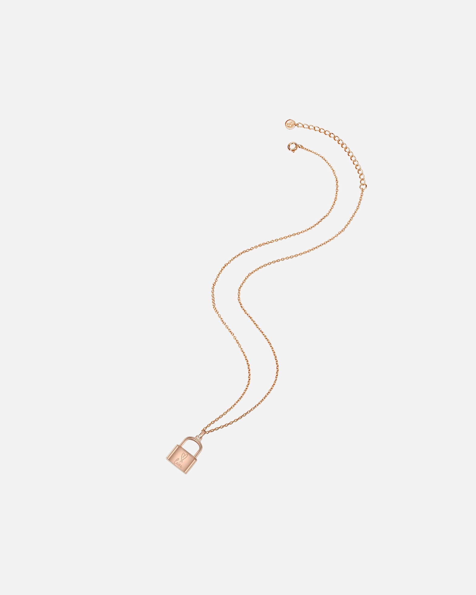 Collier for FemmeGlanzstücke MünchenCollier en argent Château Argent sterling en Or rose40,0 cm Basiskette + 5,0 cm Verlängerung