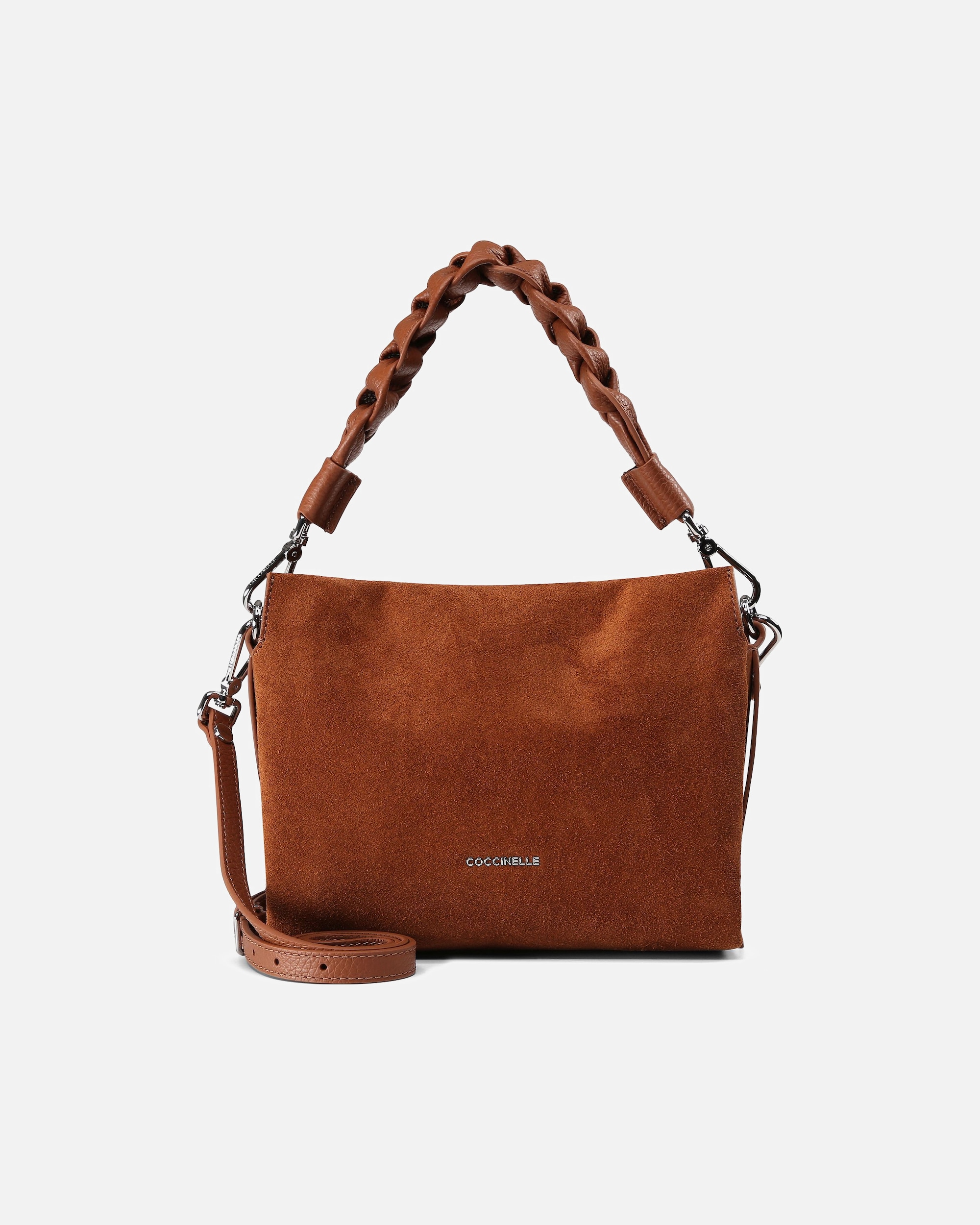 Tasche für Weiblich Coccinelle Boheme Henkeltasche cognac