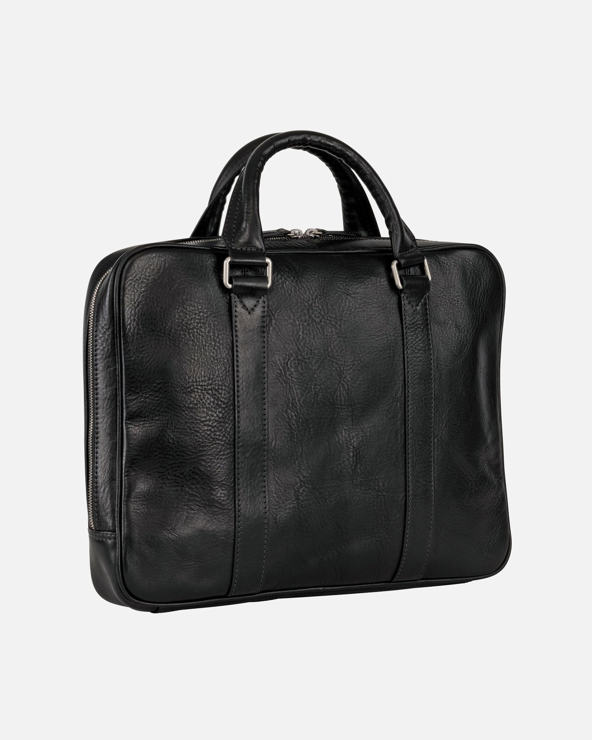 Sac pour ordinateur portable for HommeLeonhard HeydenBergamo Porte-documents en cuir 38 cm Compartiment pour ordinateur portableschwarz