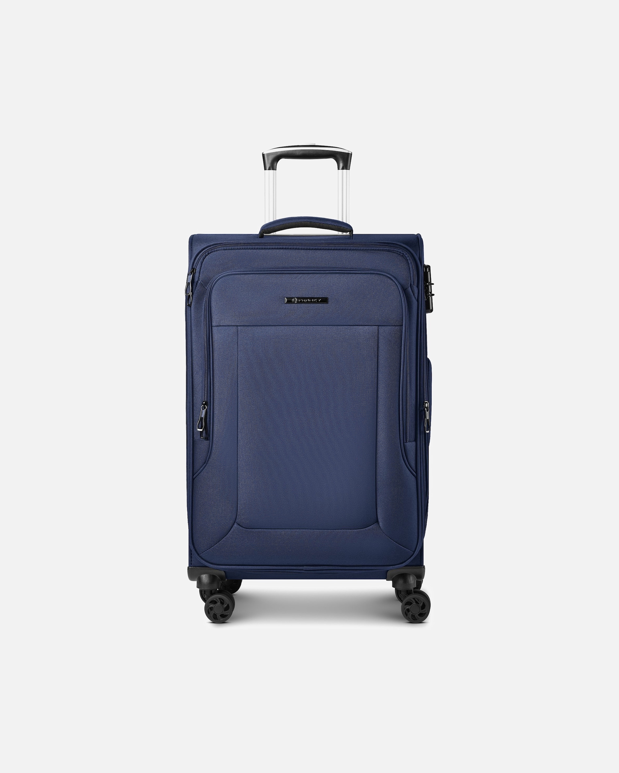 Trolley für Männlich Franky Melbourne 3.0 4-Rollen Trolley 69 cm mit Dehnfalte dark blue