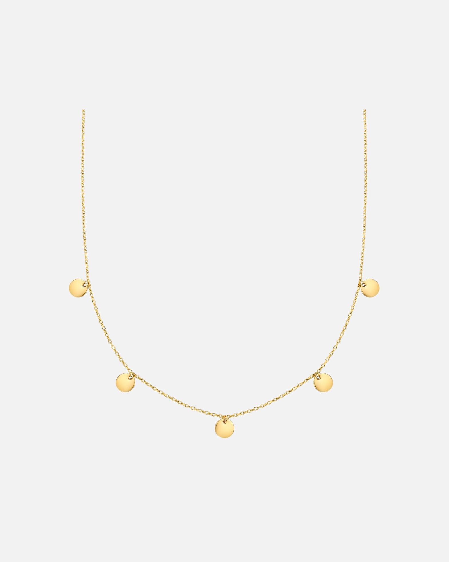Collier for FemmeChaîne en Acier inoxydable en Or jaune40,0 cm Basiskette + 5,0 cm Verlängerung
