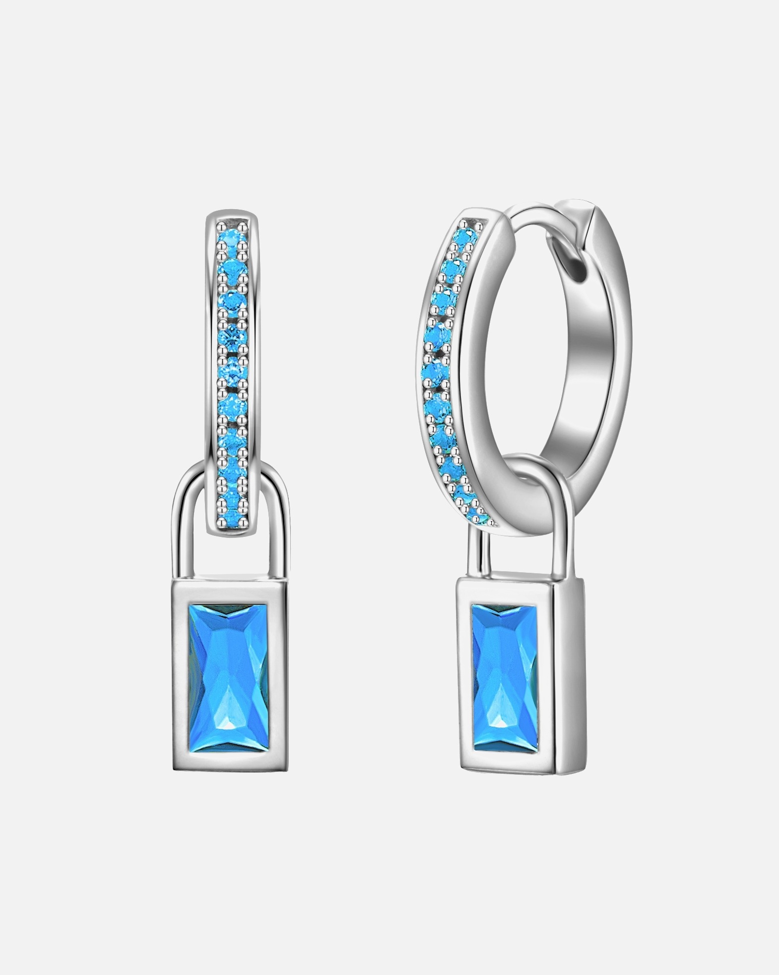 Créoles for FemmeCréoles en argent Argent sterling Oxyde de zirconium (CZ) en Argent23,1 mm