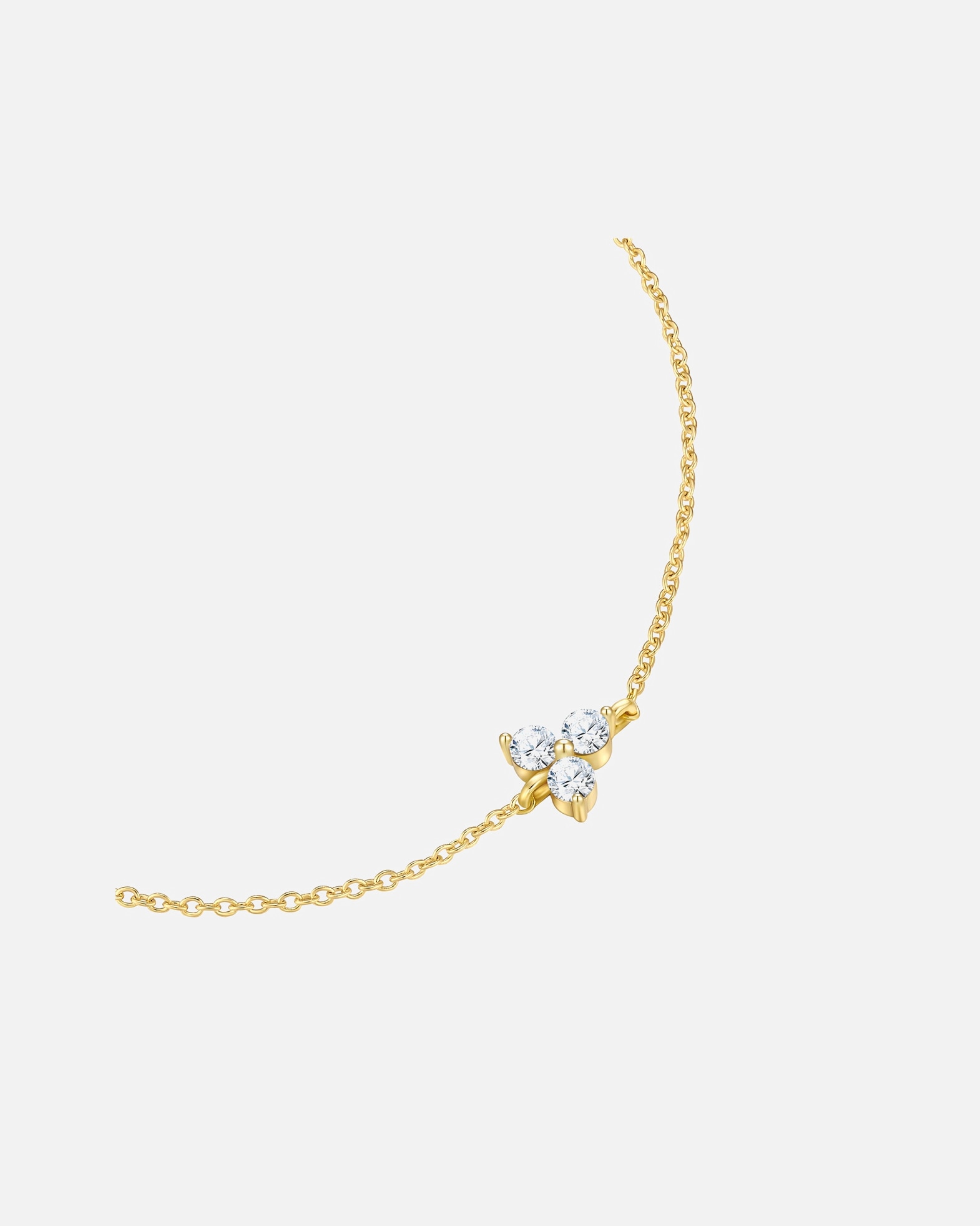 Bracelet for FemmeGlanzstücke MünchenBracelet en Argent sterling en Or jaune17,0 cm Basislänge + 3,0 cm Verlängerung