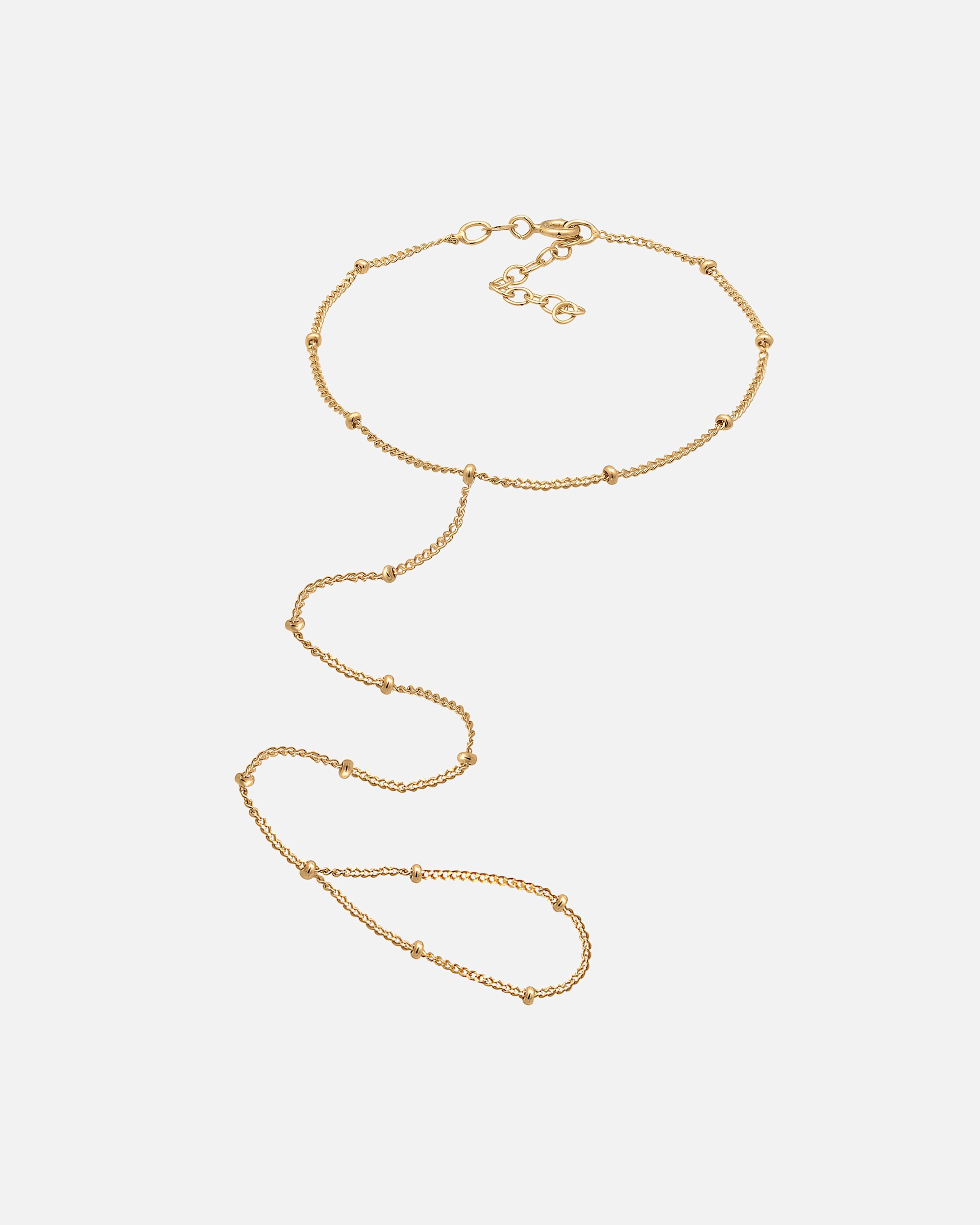 Bracelet for FemmeElliFemmes chaîne à main boules Basic en argent sterling 925goldfarben