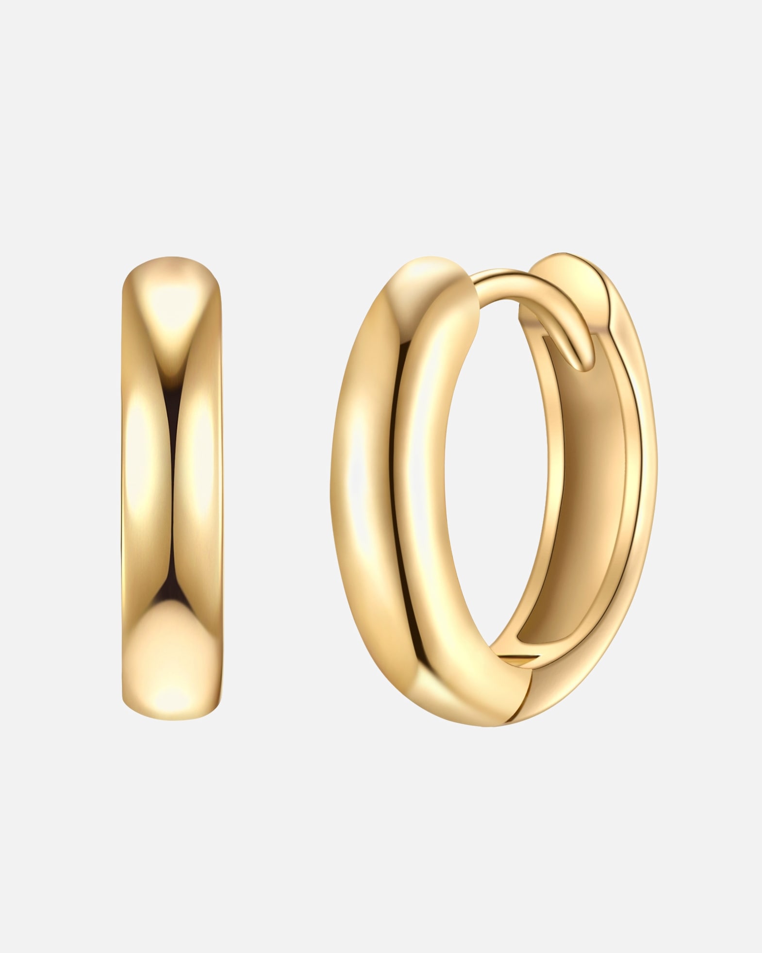 Créoles for FemmeBoucles d´oreilles Argent sterling en Or jaune12,1 mm