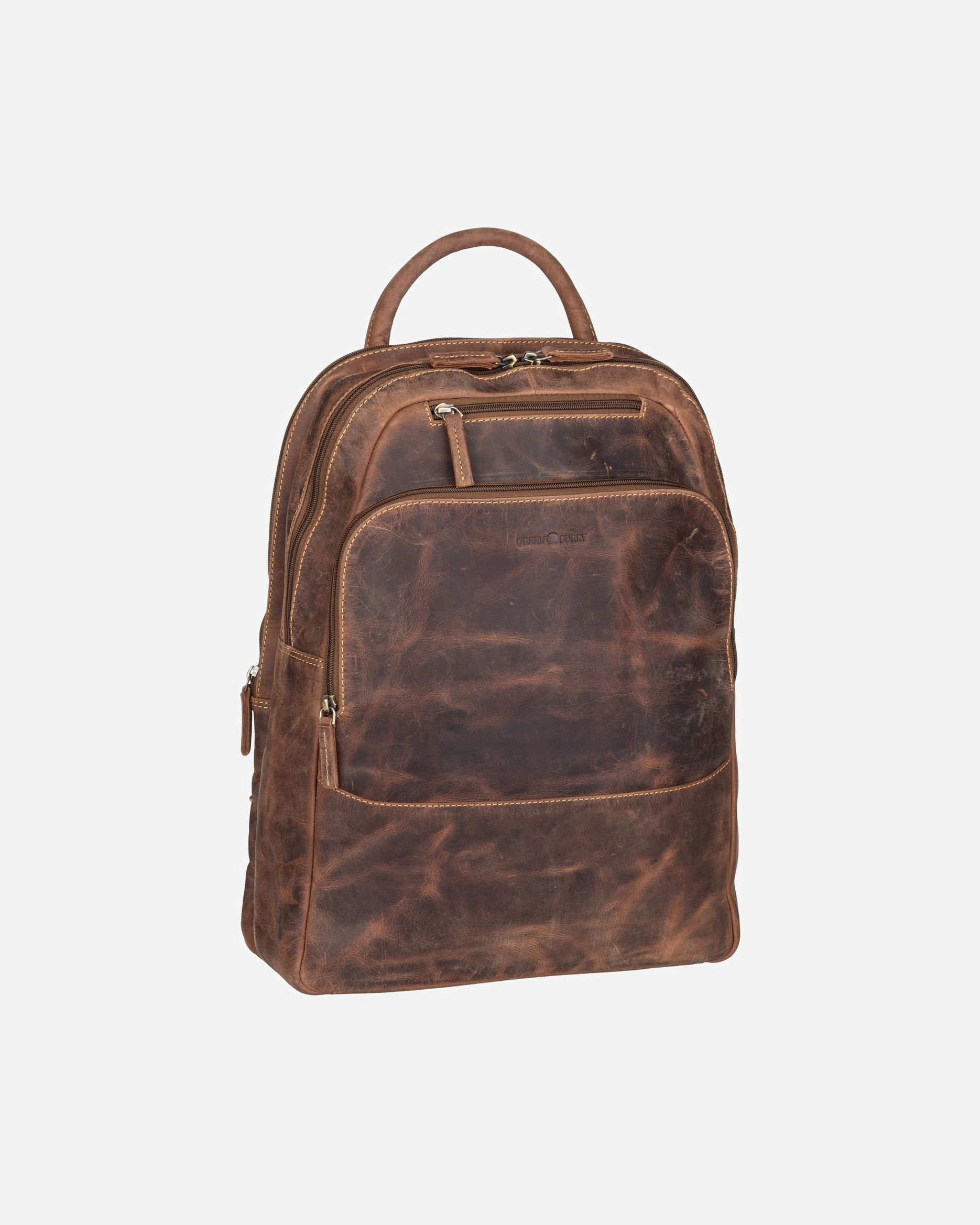 Rucksack für Unisex Greenburry Vintage Daypack brown