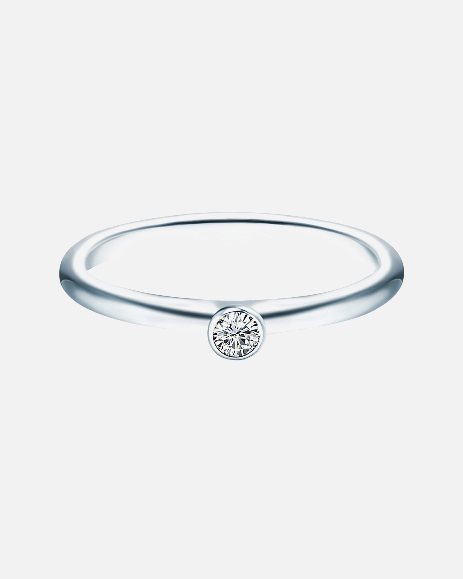 Bague for FemmeBague en argent Argent sterling Oxyde de zirconium (CZ) en Argent60