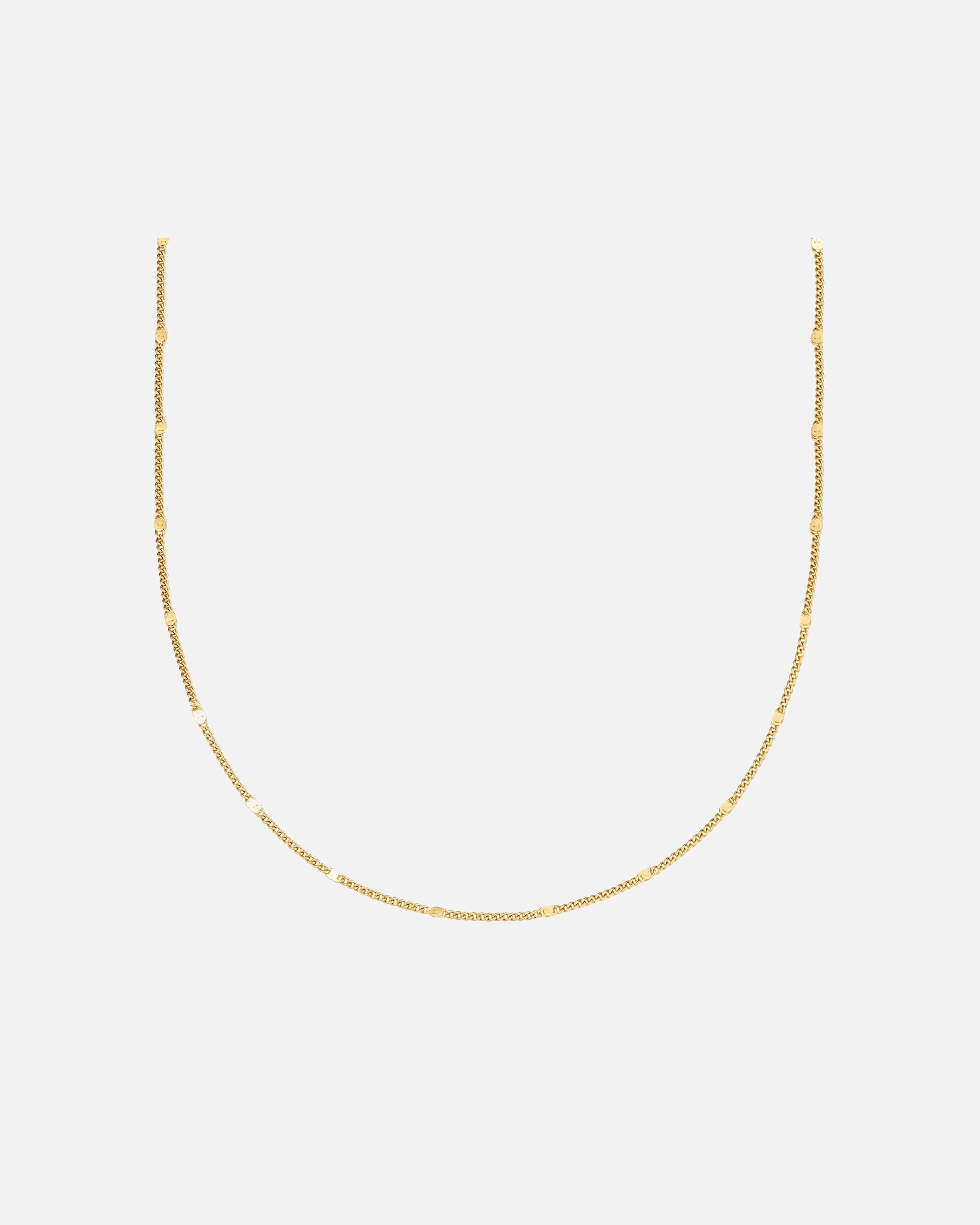 Collier for FemmeChaîne en Acier inoxydable en Or jaune40,0 cm Basiskette + 5,0 cm Verlängerung