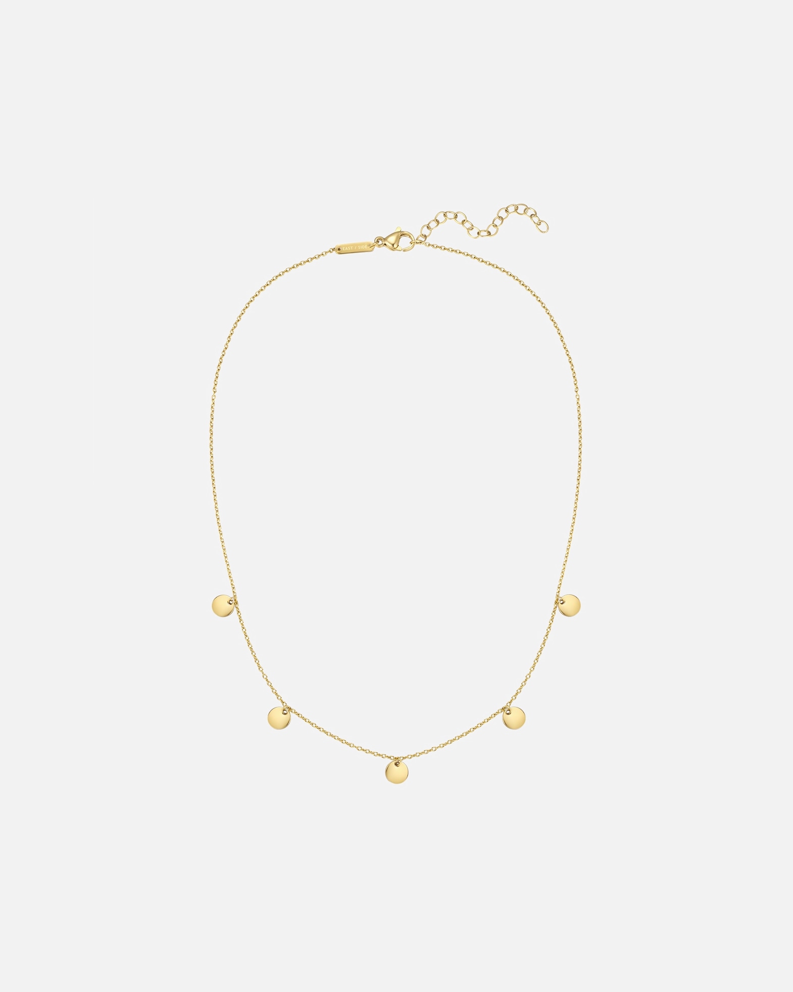 Collier for FemmeEASTSIDEChaîne en Acier inoxydable en Or jaune40,0 cm Basiskette + 5,0 cm Verlängerung