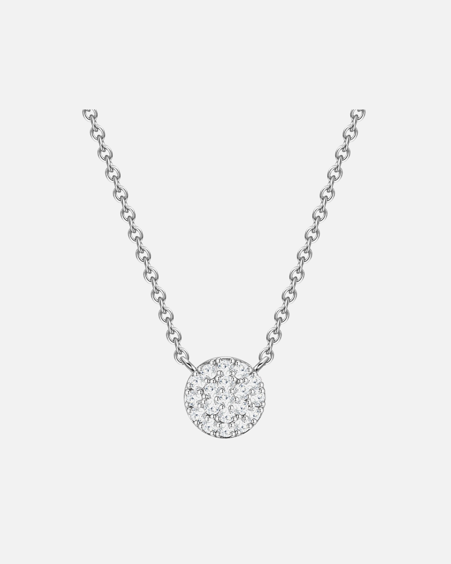Collier for FemmeGlanzstücke MünchenCollier en argent Argent sterling Oxyde de zirconium (CZ) en Or jaune40,0 cm Basiskette + 5,0 cm Verlängerung
