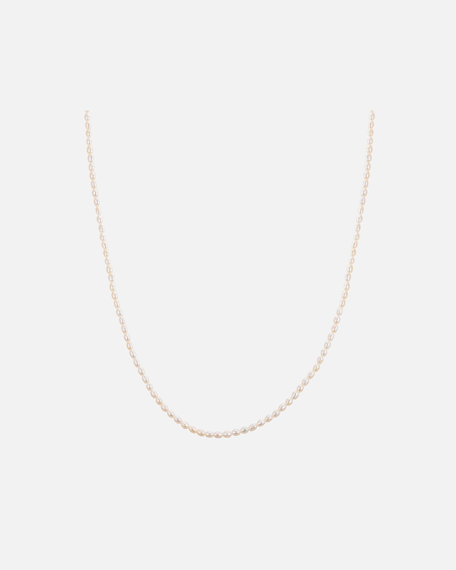 Collier for FemmeSüßwasser-Zuchtperle en Perlenkette en Halskette40,0 cm Basiskette + 5,0 cm Verlängerung