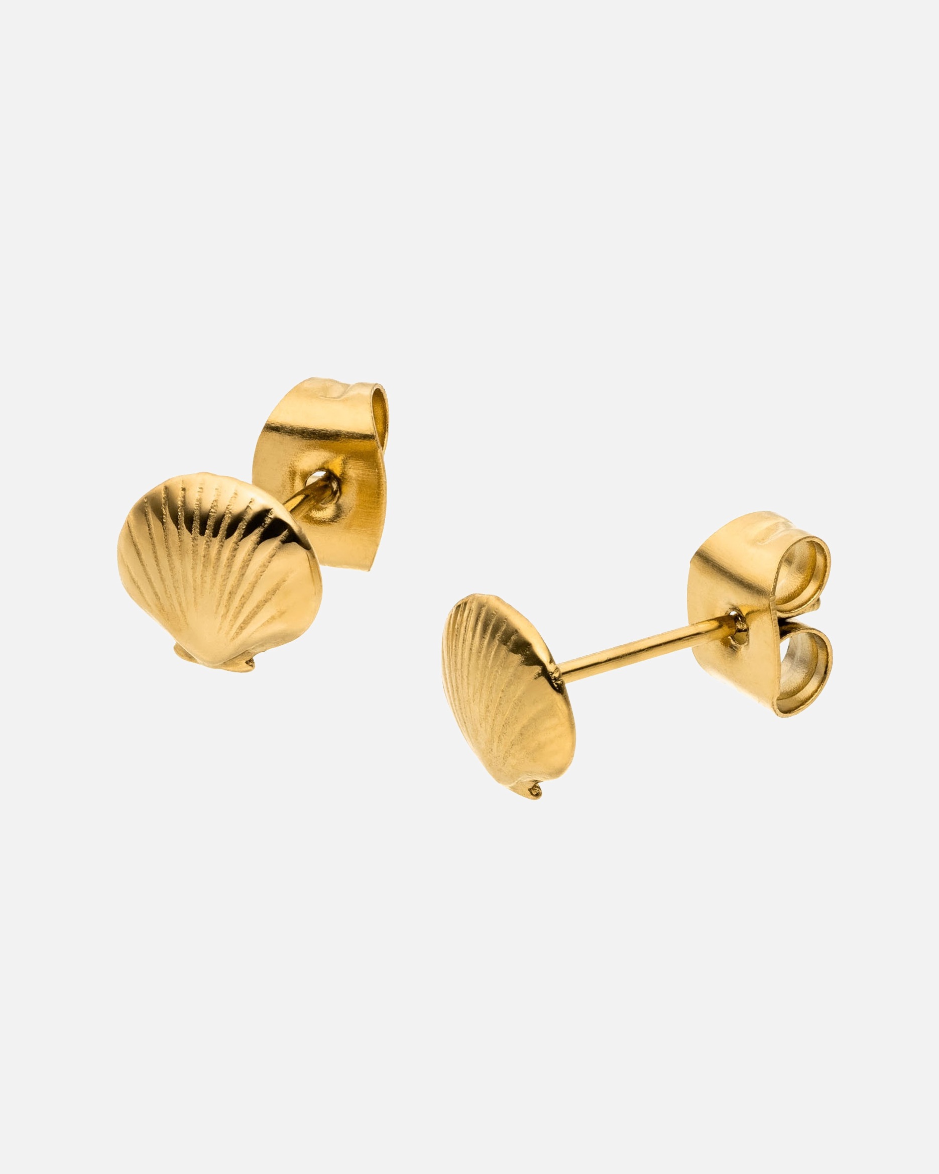Boucle d'oreilles for UnisexePureleiSeashell Boucles d'oreilles 100% acier inoxydableOr