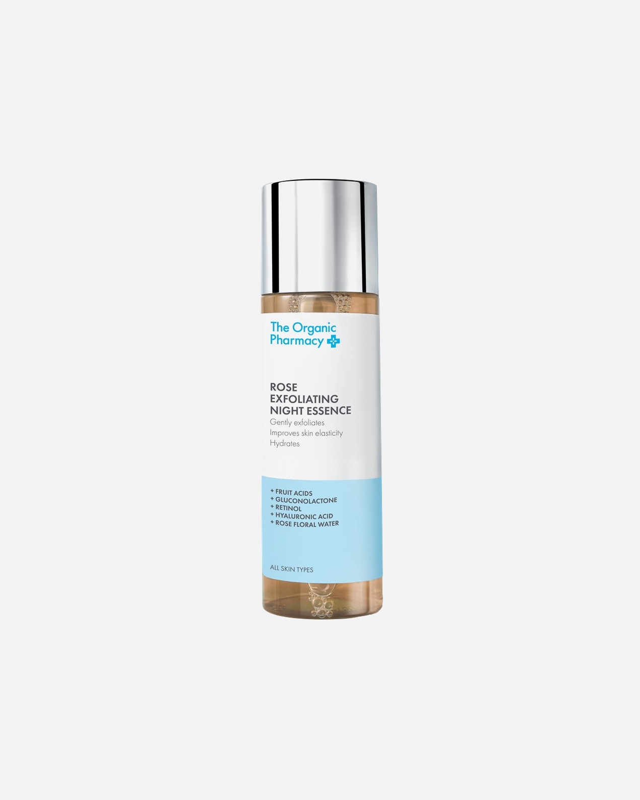 Gesichtswasser für Weiblich The Organic Pharmacy Rose Exfoliating Night Essence 150 ml
