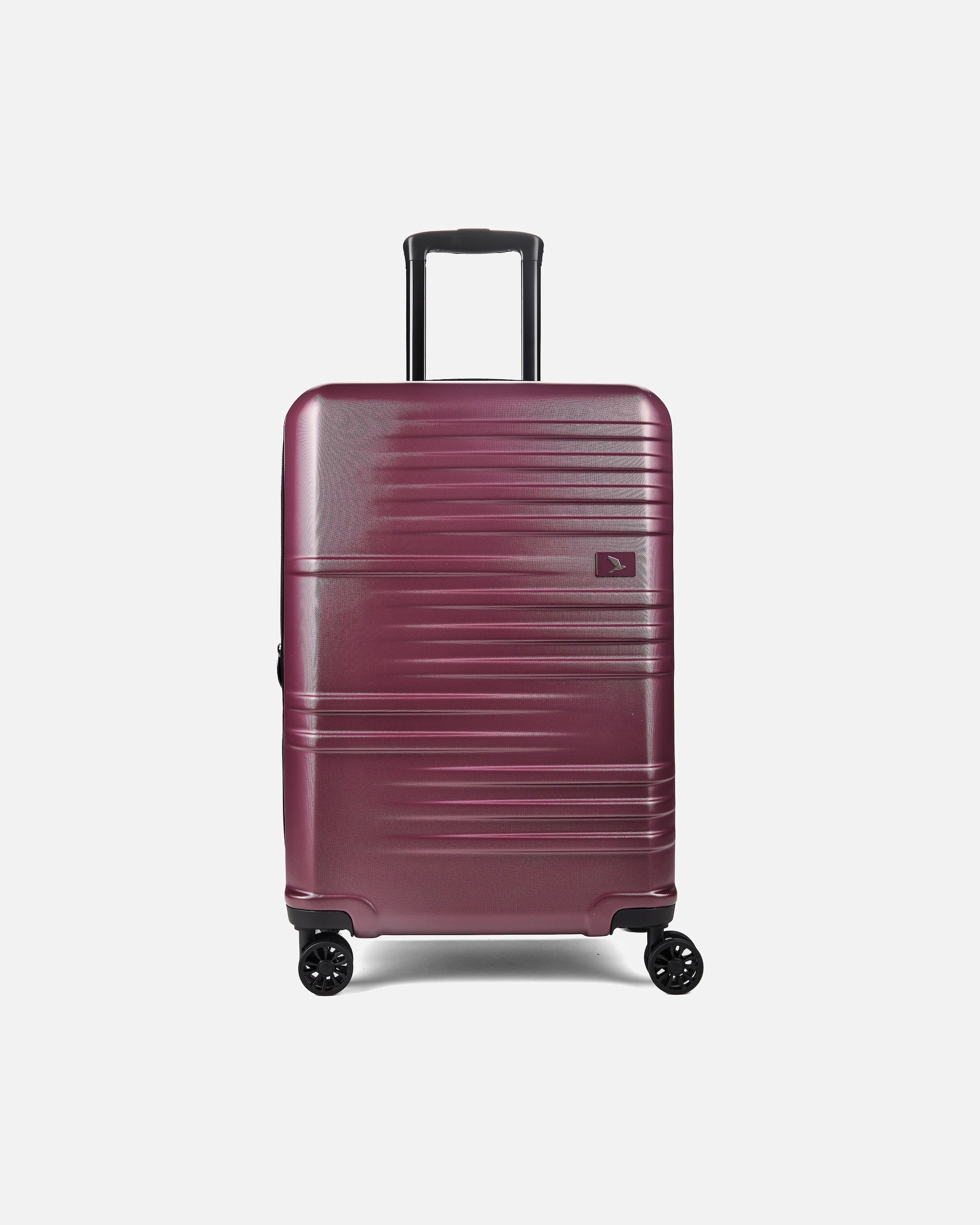Trolley für Männlich Pack Easy Mena 4 Rollen Trolley 64 cm mit Dehnfalte violett