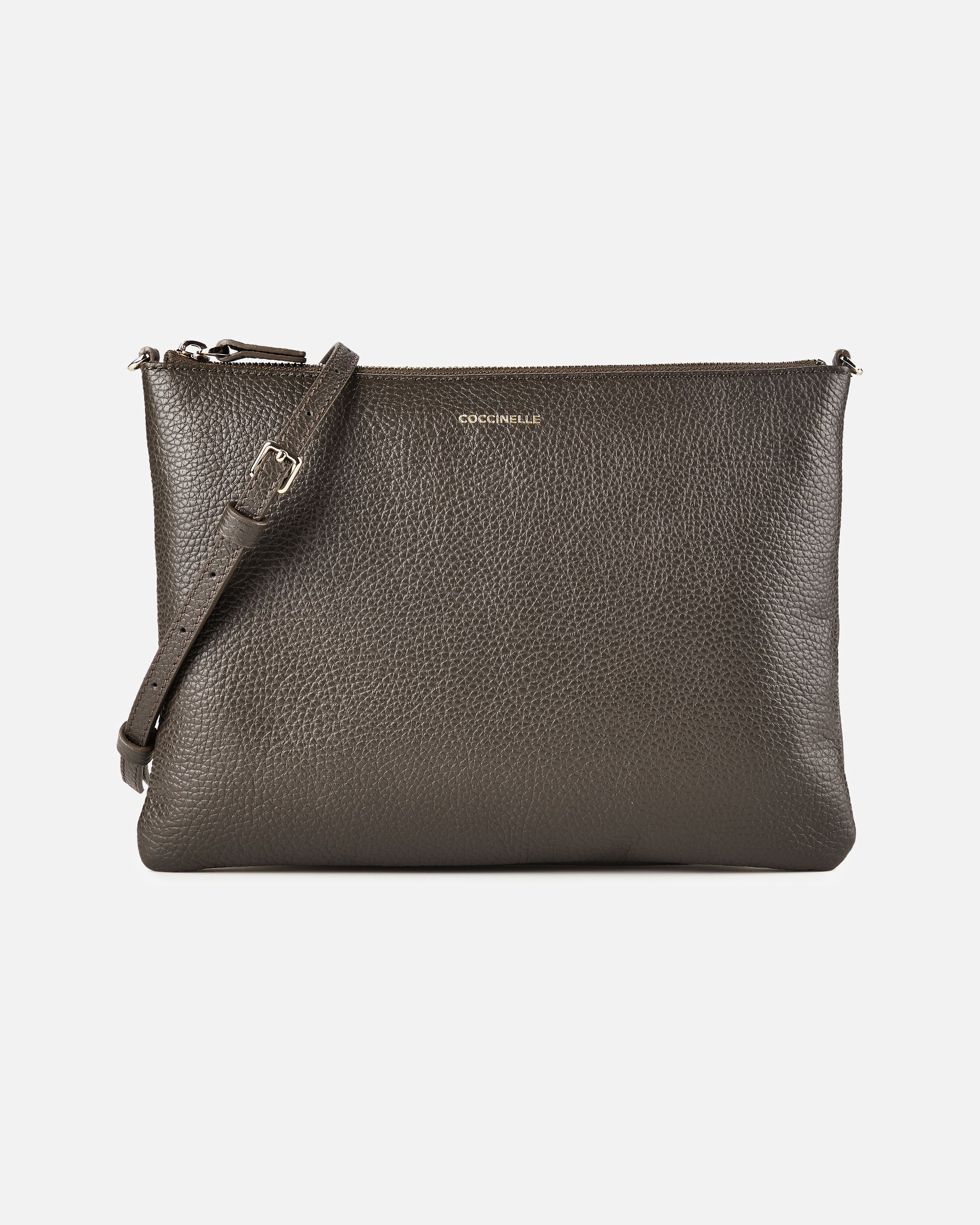 Tasche für Weiblich Coccinelle Best Umhängetasche fango