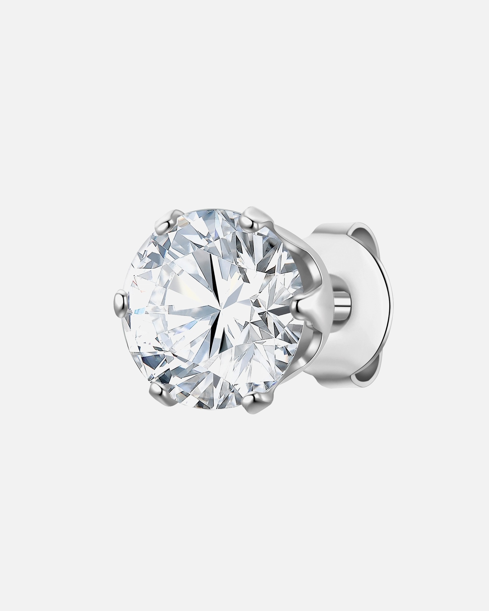 Boucle d'oreilles for HommeTrue RebelsBoucles d´oreilles en Acier inoxydable en Argent7,9 mm