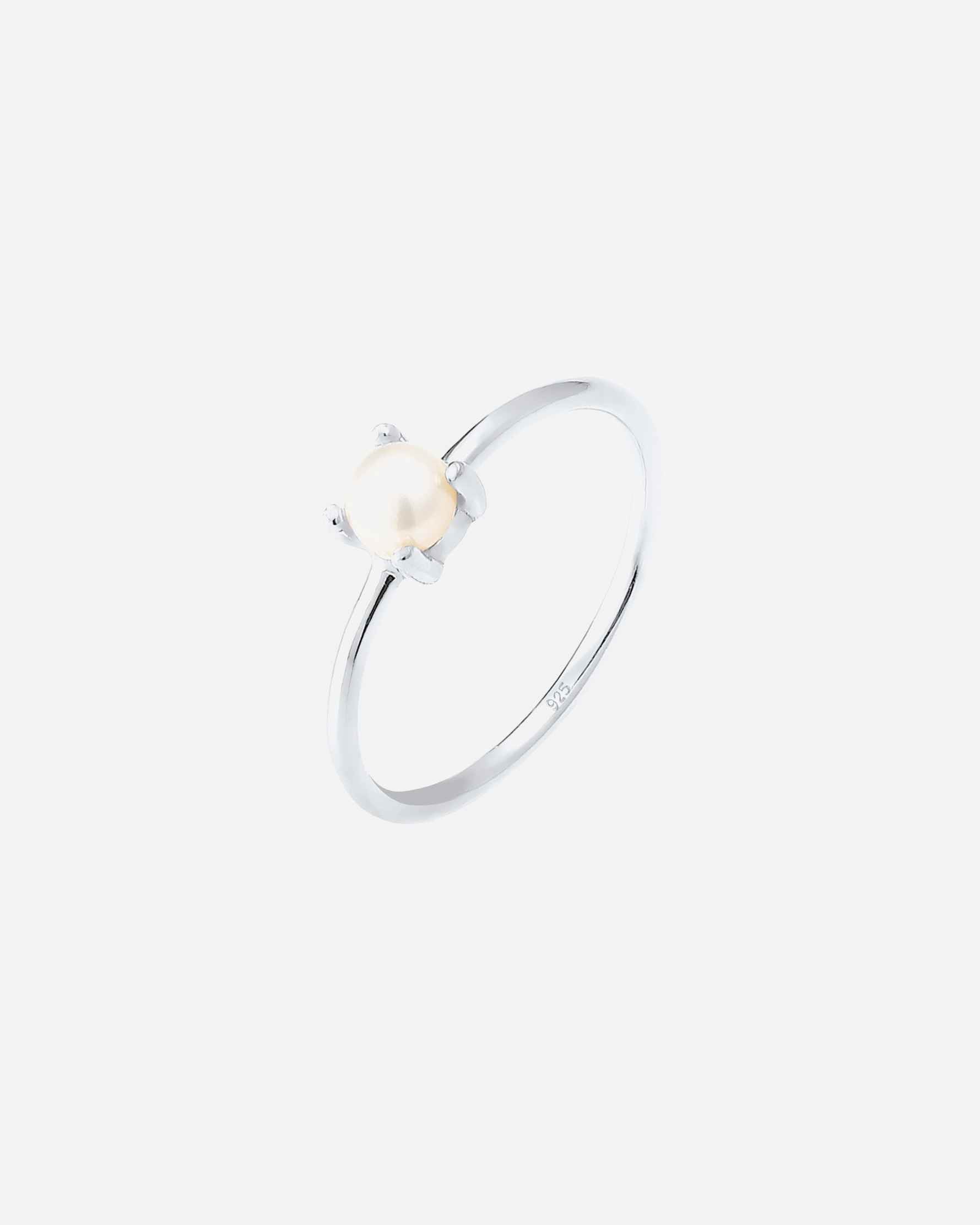 Ring für Weiblich Elli Süsswasserperle Filigran 925 Sterling Silber 52