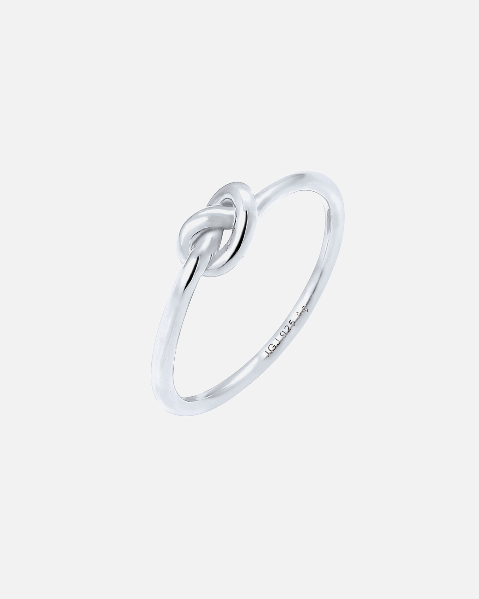Ring für Weiblich Elli Knoten Verknotet Trend Basic 925 Sterling Silber 52