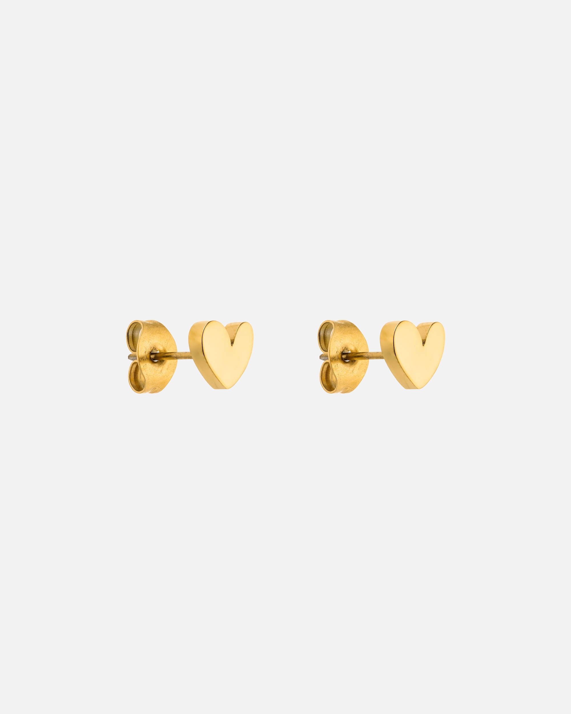 Boucle d'oreilles for FemmePureleiTiny Heart Boucles d'oreilles 100% acier inoxydableOr