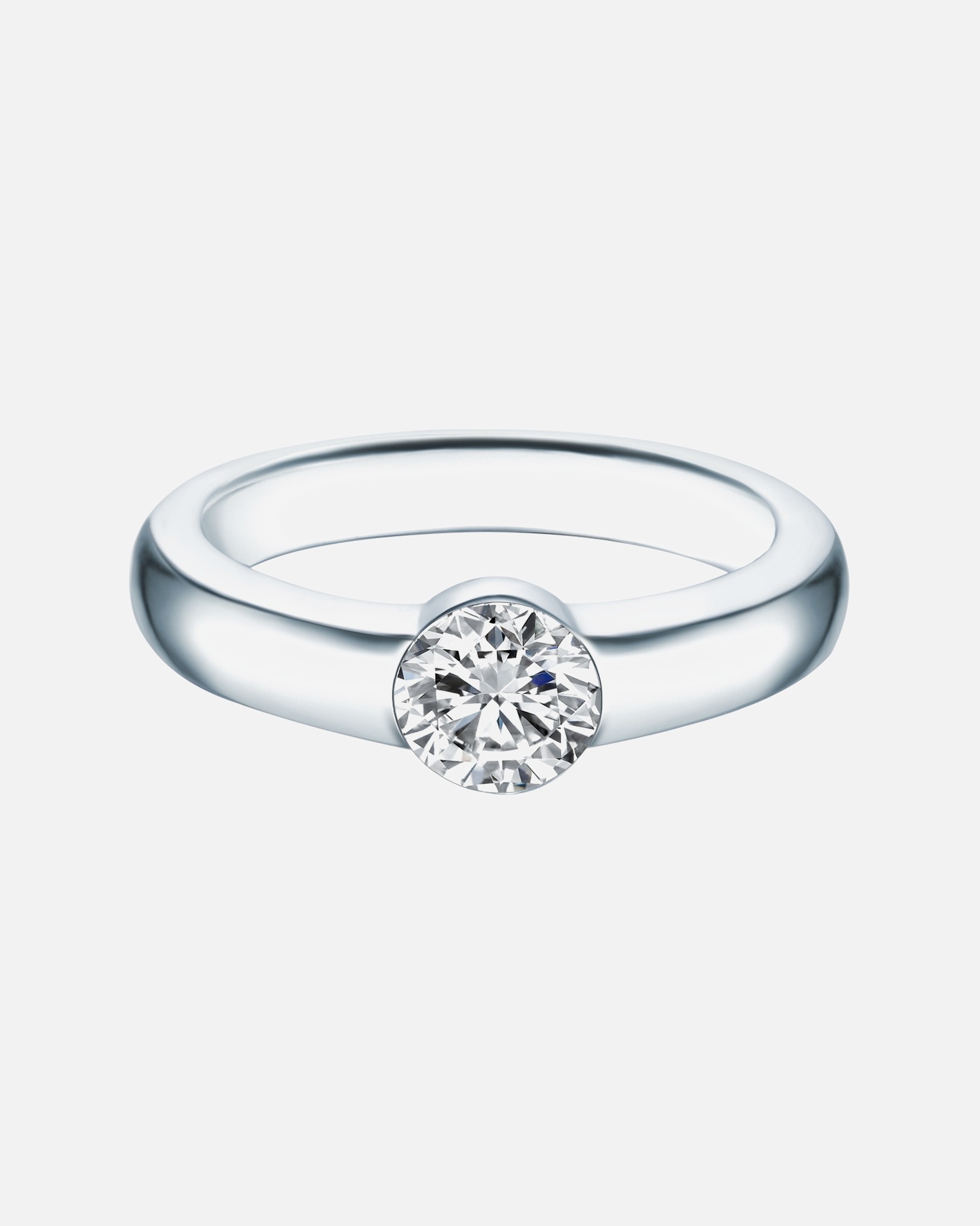 Ring für Weiblich Trilani Ring aus Sterling Silber in silber mit Kristallen von Swarovski® 54