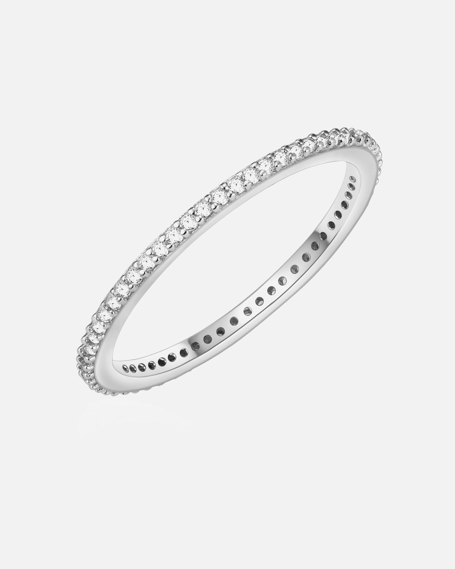 Bague for FemmeGlanzstücke MünchenBague en argent Argent sterling Oxyde de zirconium (CZ) en Argent54