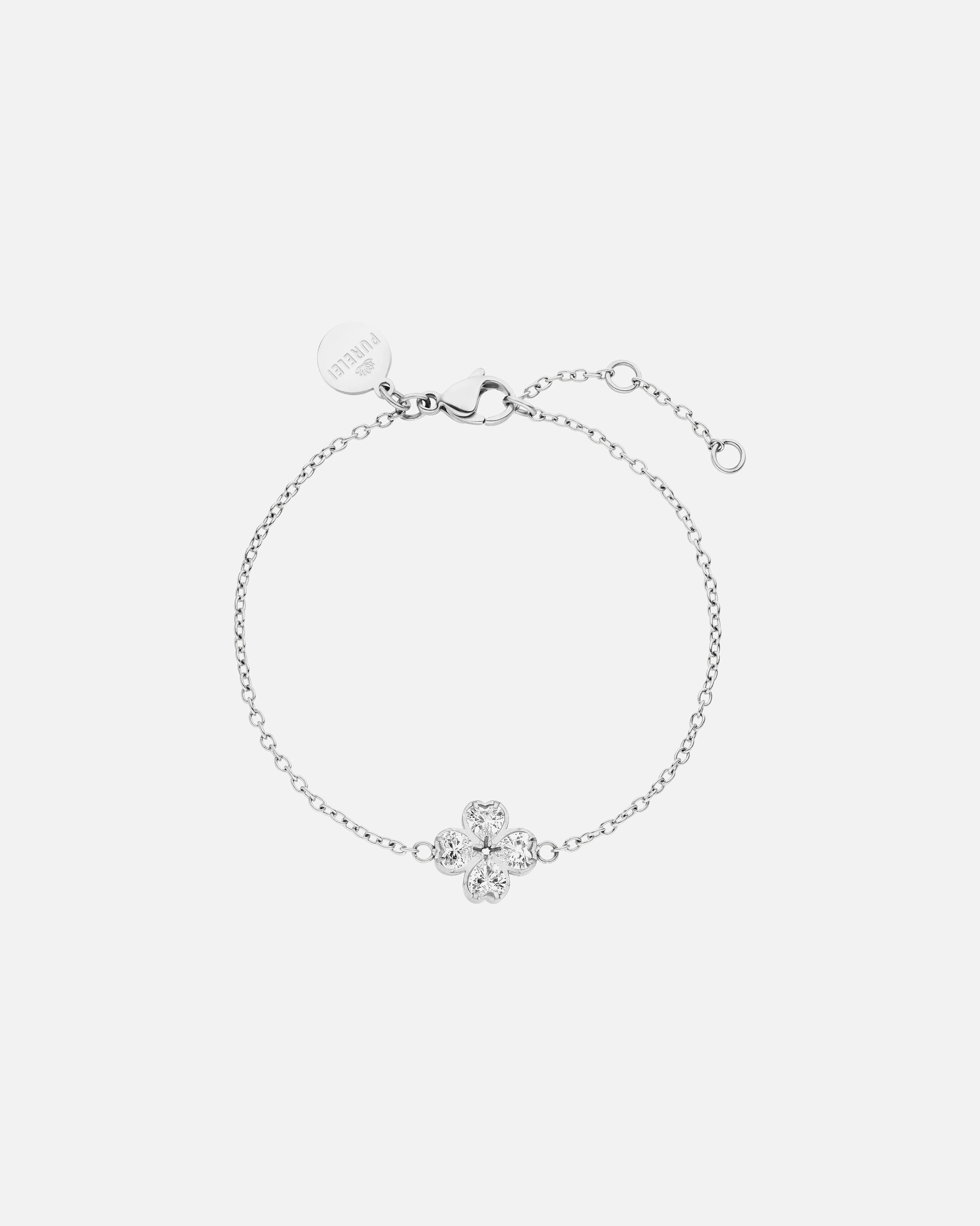 Bracelet for FemmePureleiCuore Bracelet 100% acier inoxydableArgent