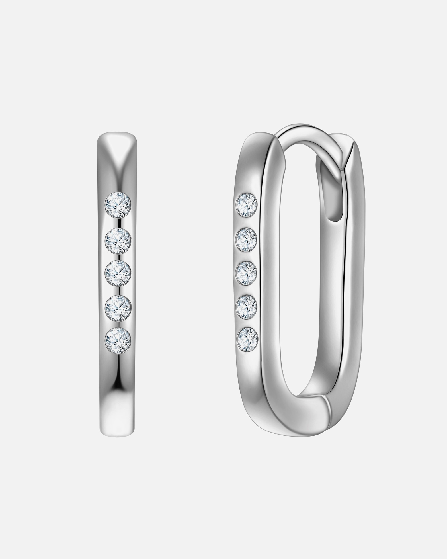 Créoles for FemmeYokoamiiBoucles d´oreilles en Laiton en Argent13,8 mm