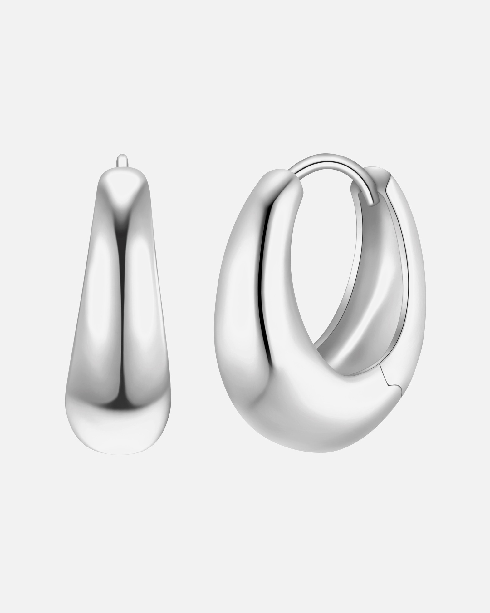 Créoles for FemmeCréoles en argent sterling en argent18,5 mm