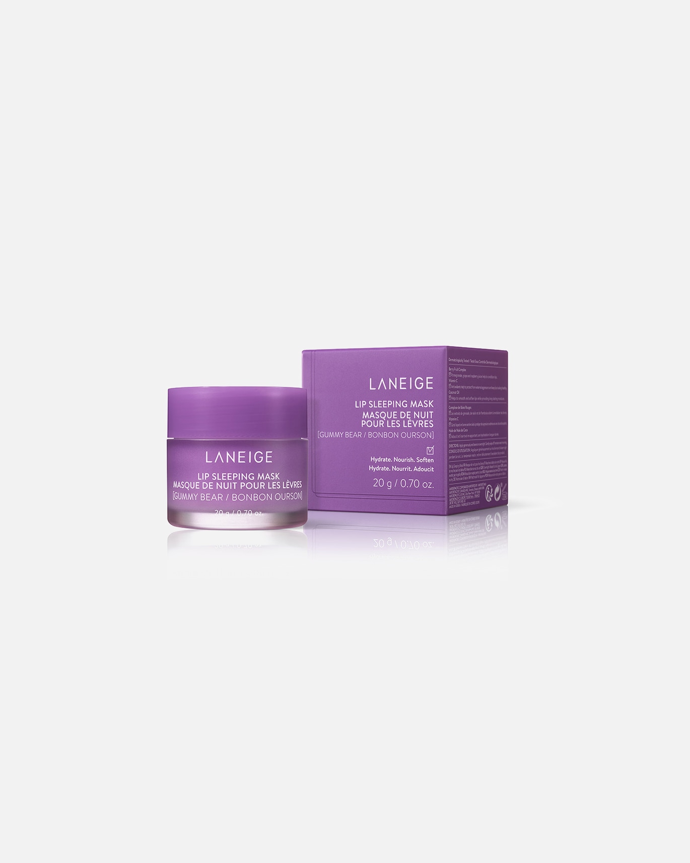 Lippenbalsam für Unisex Laneige Lip Sleeping Mask EX Gummy Bear 20g
