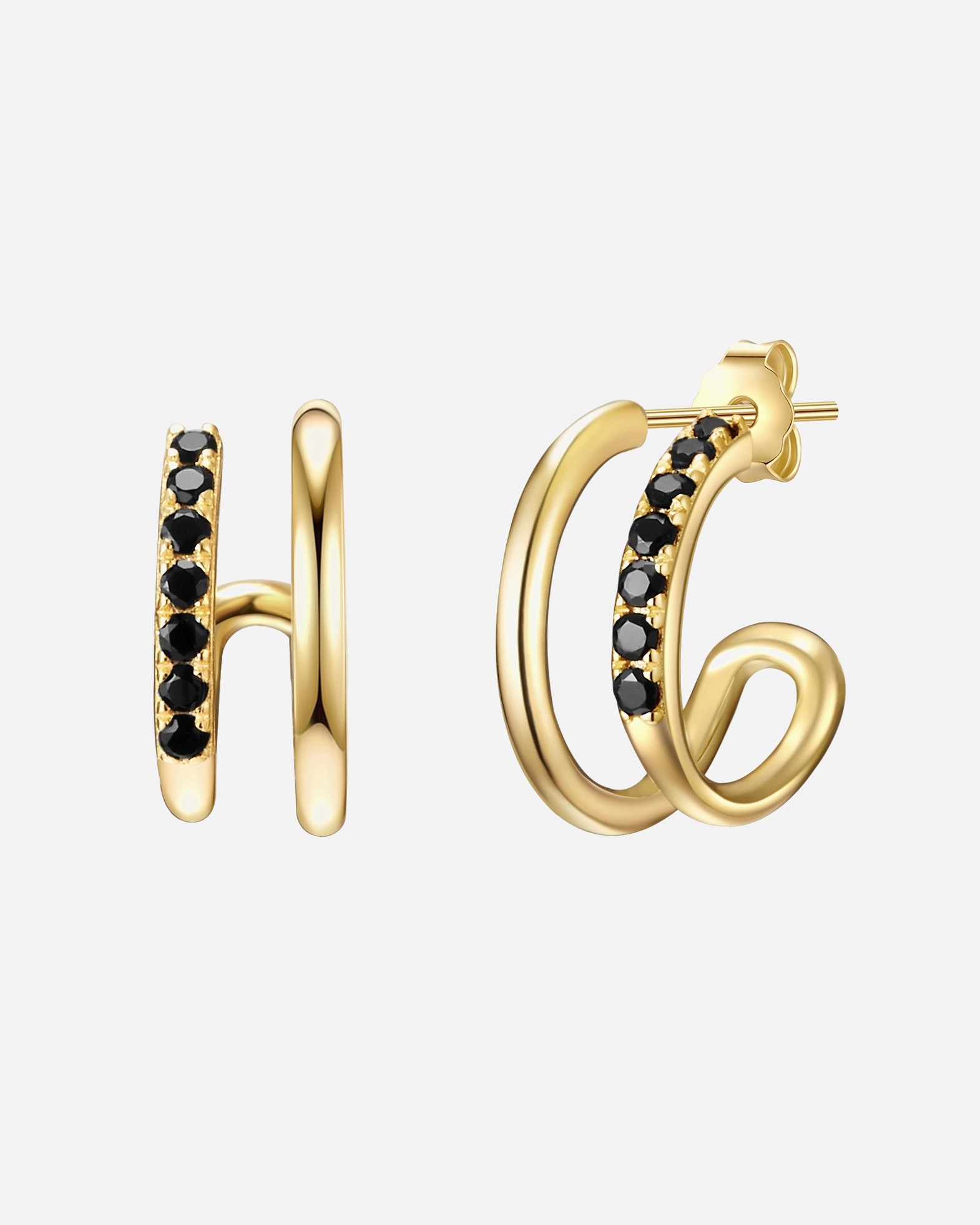 Créoles for FemmeBoucles d´oreilles en Laiton en Or jaune13,1 mm