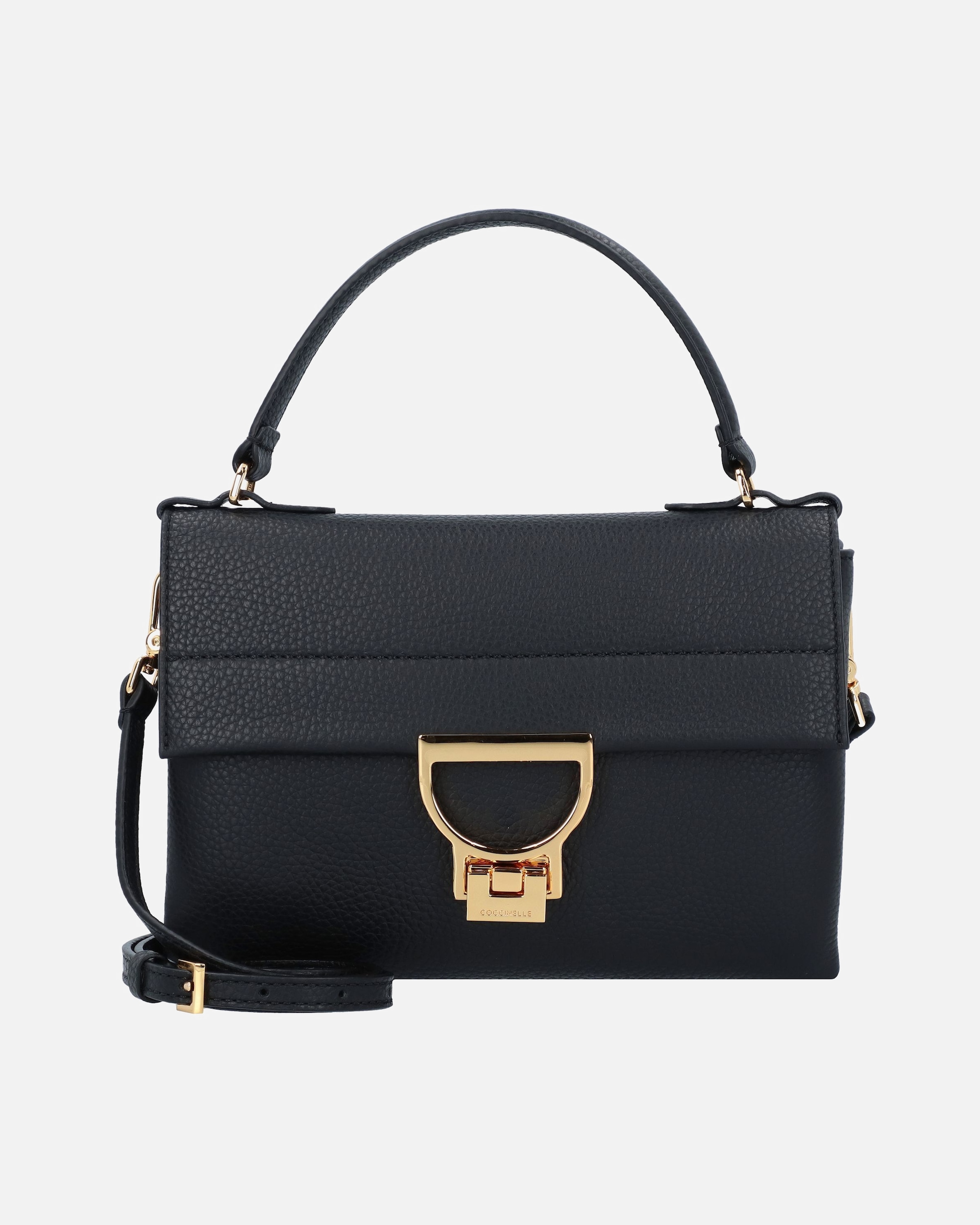 Tasche für Weiblich Coccinelle Arlettis Henkeltasche noir