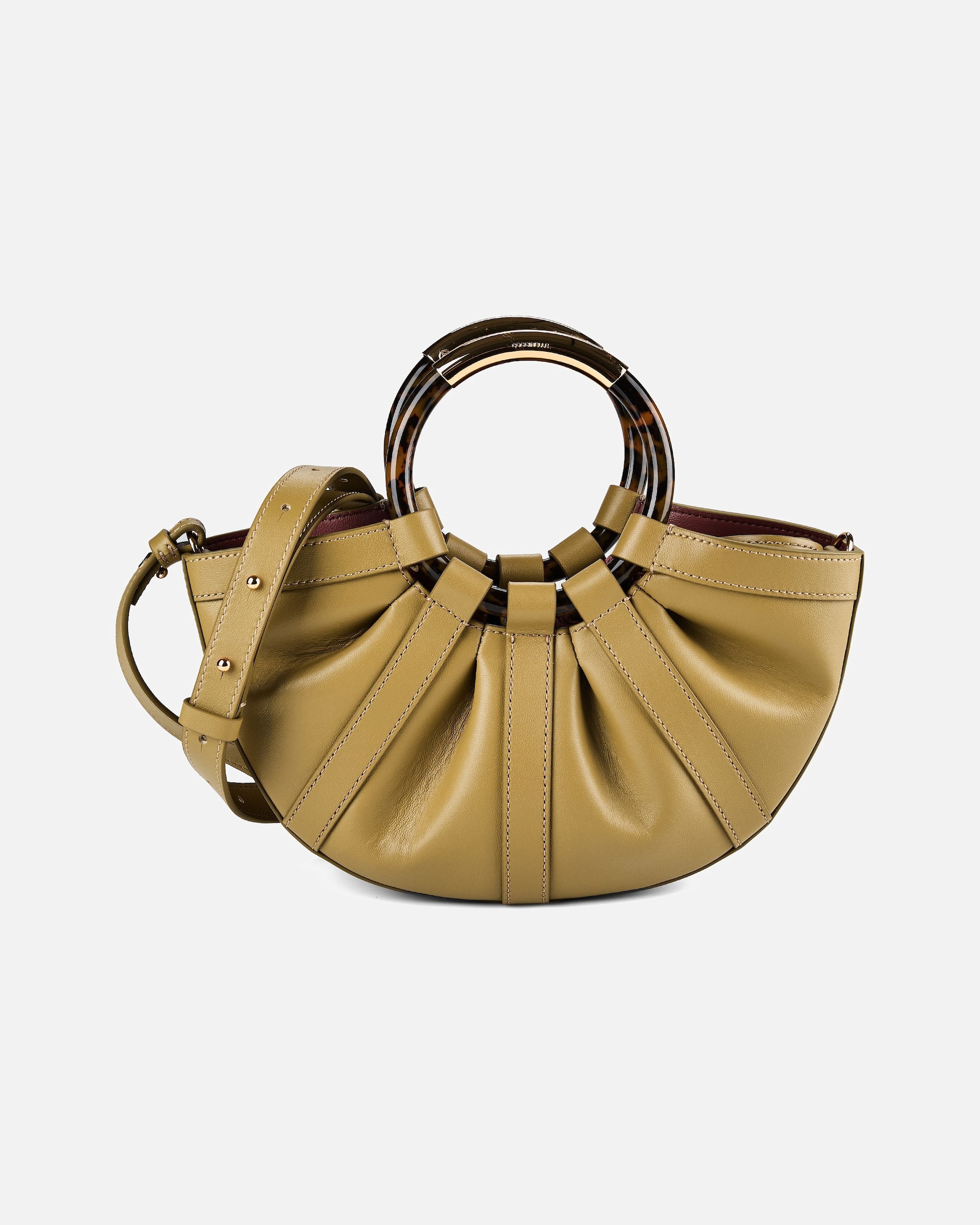 Sac Bandoulière for FemmeCoccinelleShell Sac porté mainseagrass