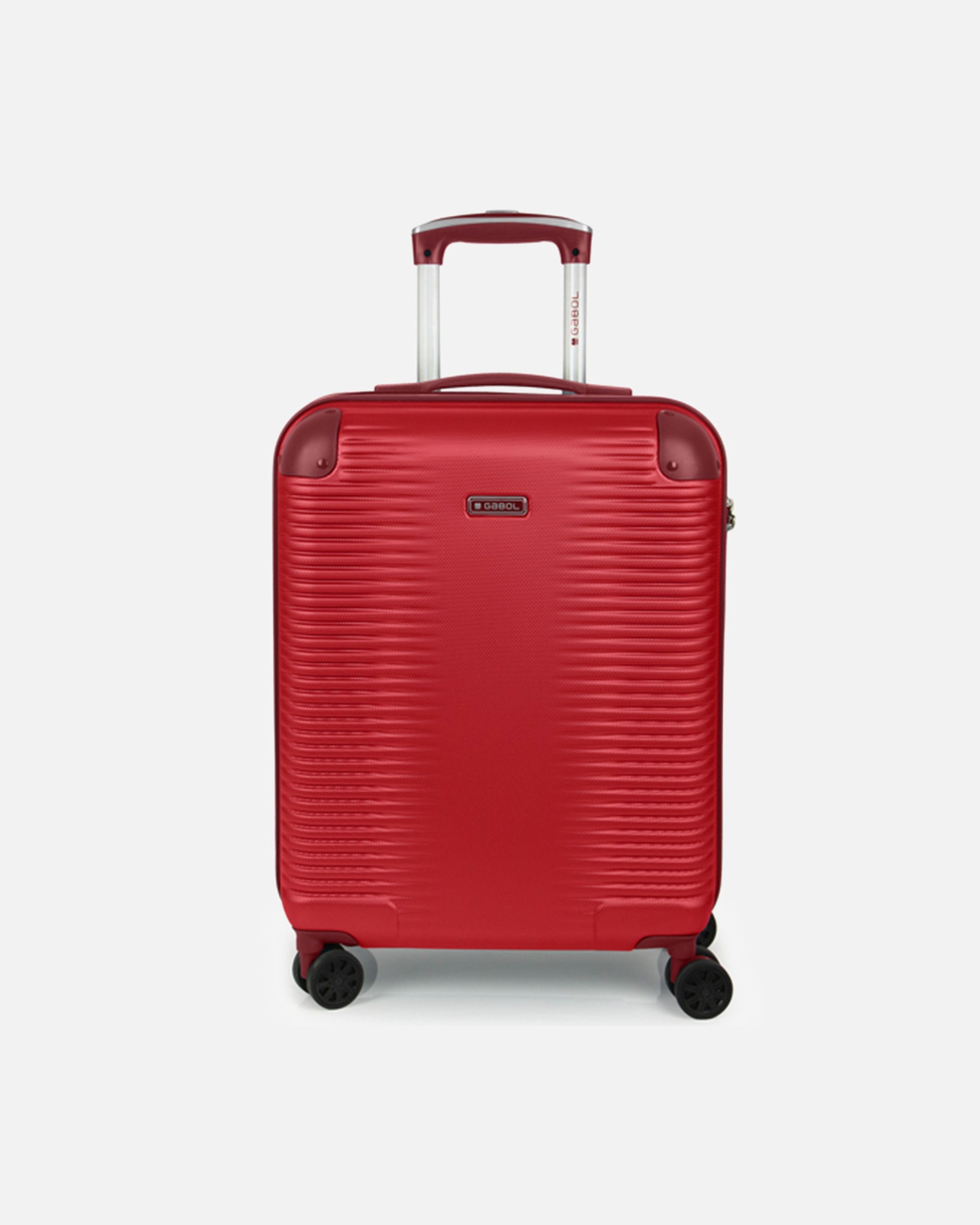 Handgepäckkoffer für Männlich Gabol Balance XP 4 Rollen Kabinentrolley S 55 cm mit Dehnfalte rot