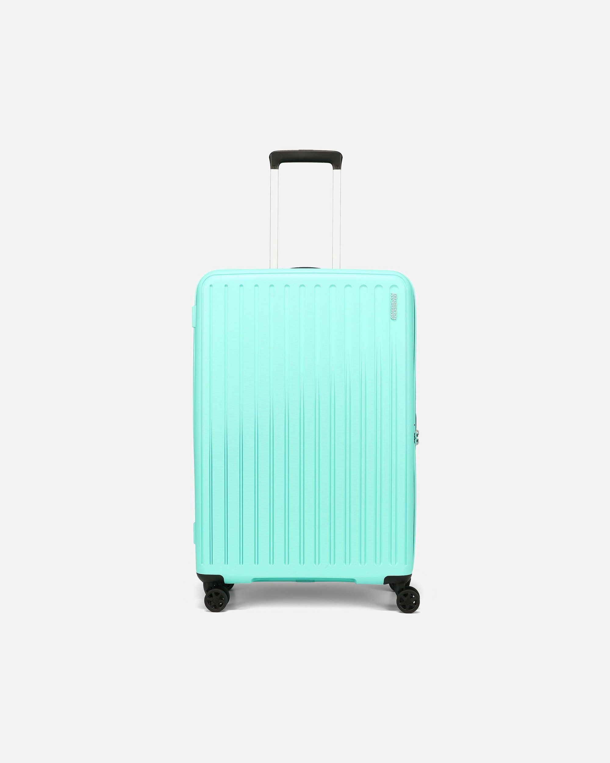 Valise trolley for HommeAmerican TouristerRejoy 4 roulettes Trolley 77 cmaquatic awe