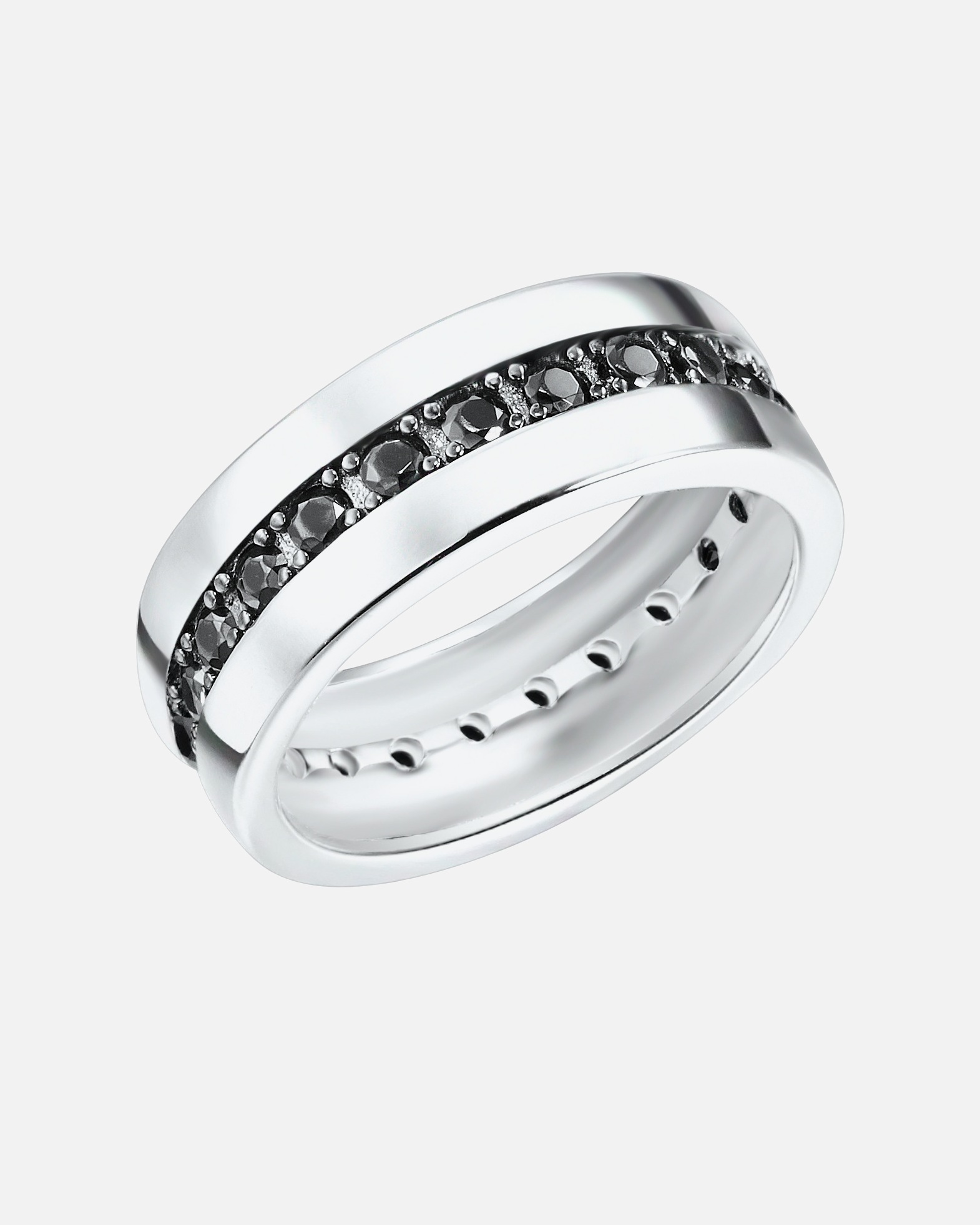 Bague for FemmeRafaela DonataBague en argent Argent sterling Oxyde de zirconium (CZ) en Argent56