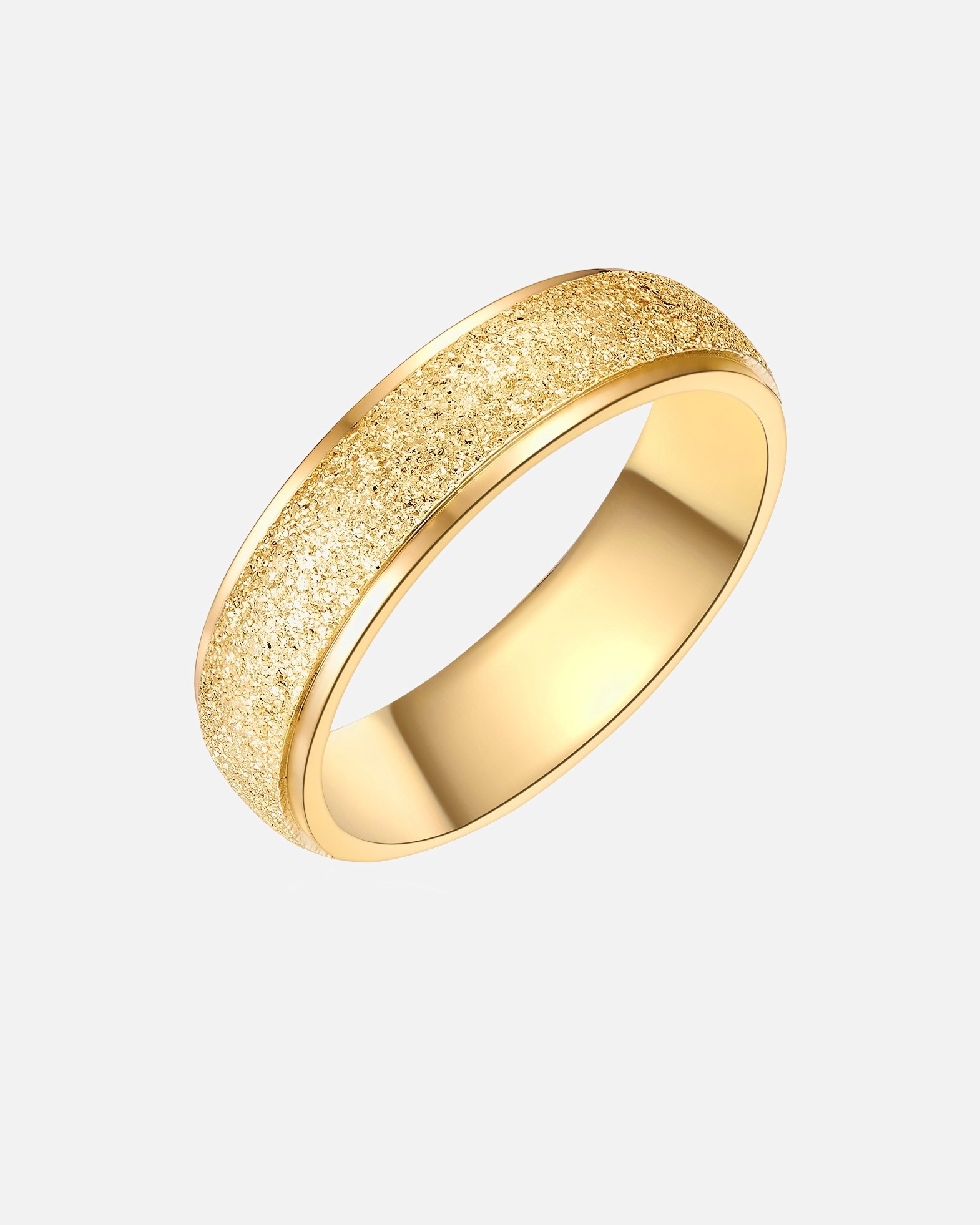 Ring für Weiblich EASTSIDE Ring Edelstahl in Gelbgold 52