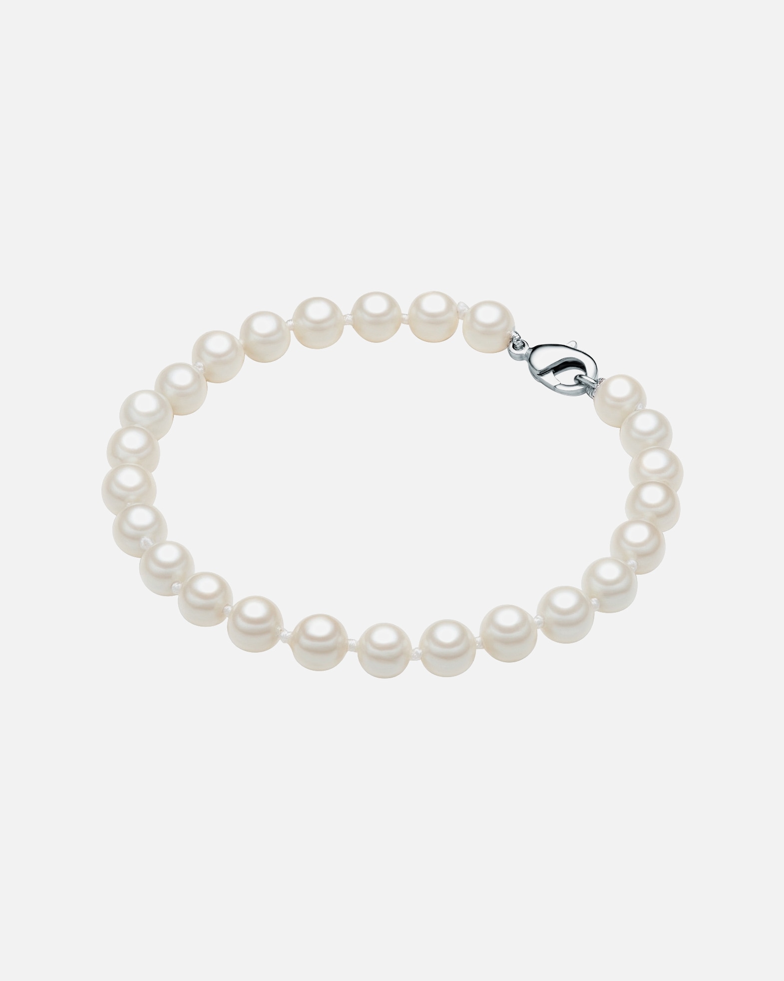 Bracelet for FemmeBracelet en perles Perles organiques Perles organiques en Blanc19 cm