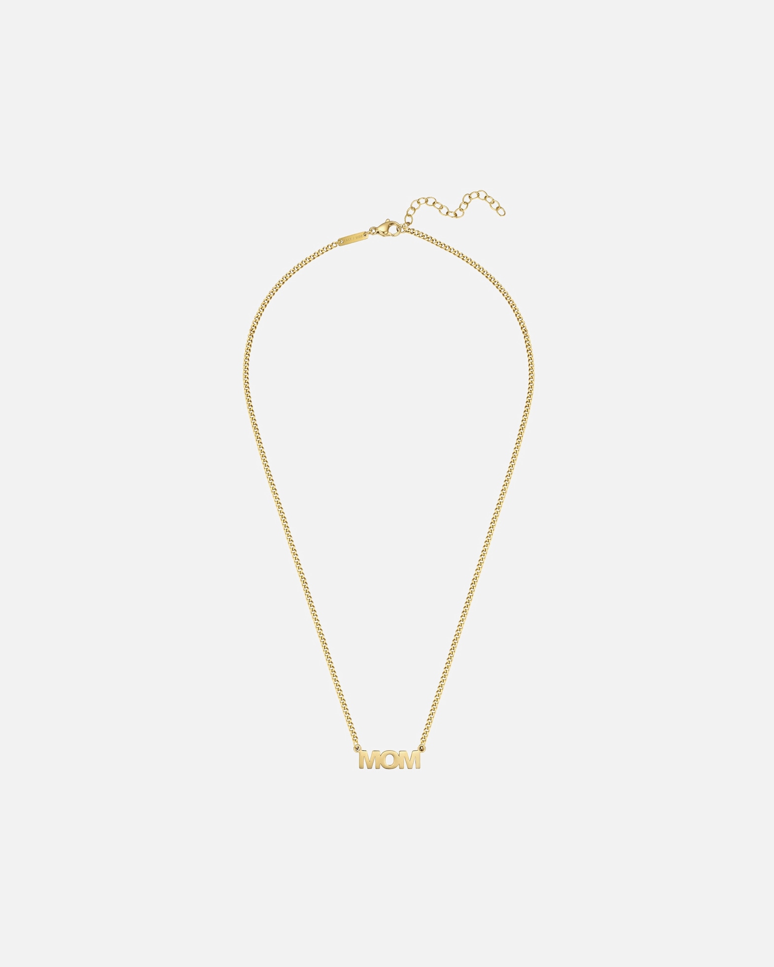 Collier for FemmeEASTSIDEChaîne MOM en Acier inoxydable en Or jaune40,0 cm Basiskette + 5,0 cm Verlängerung