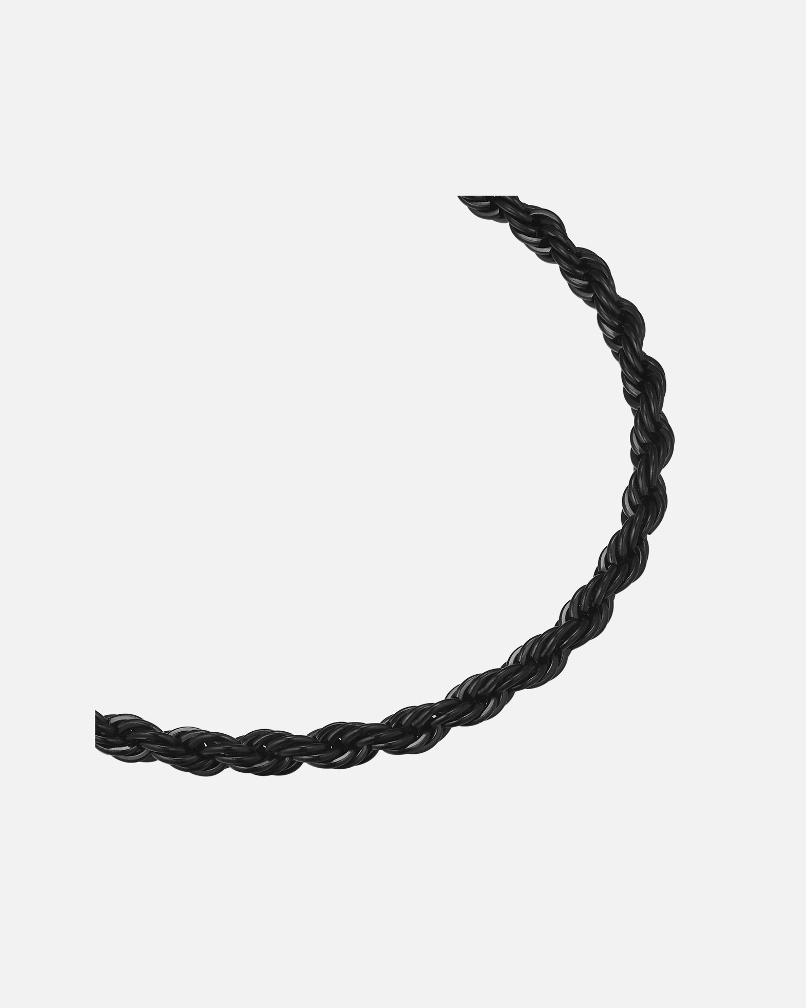 Bracelet for HommeTrue RebelsBracelet en Acier inoxydable en Noir21 cm
