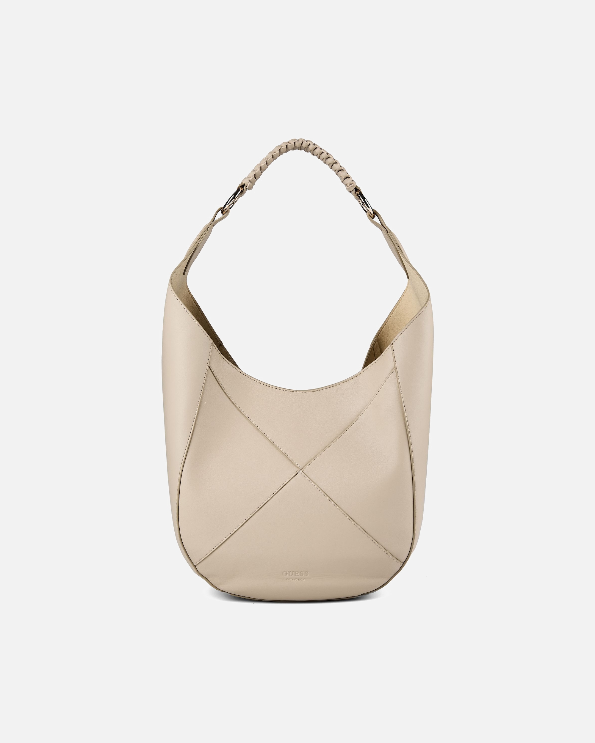 Tasche für Weiblich Guess Pauline Schultertasche sand
